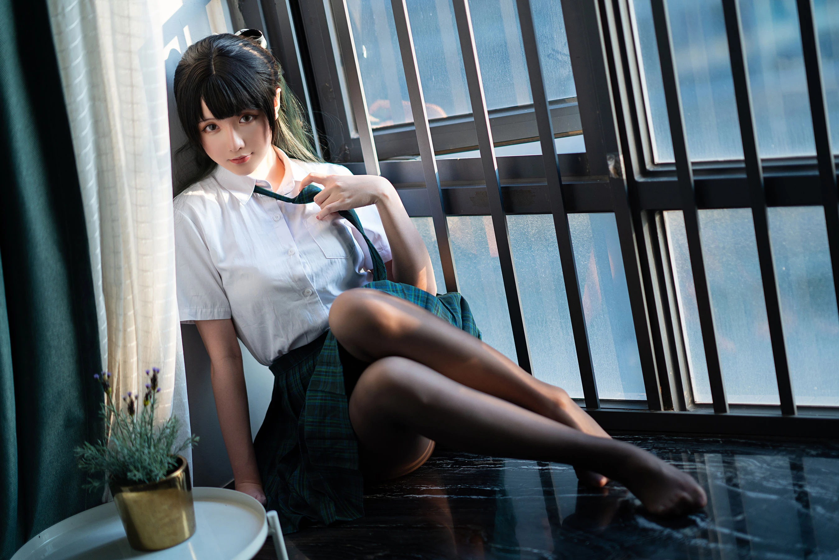 Coser小姐姐星之迟迟 – JK-绿插图4