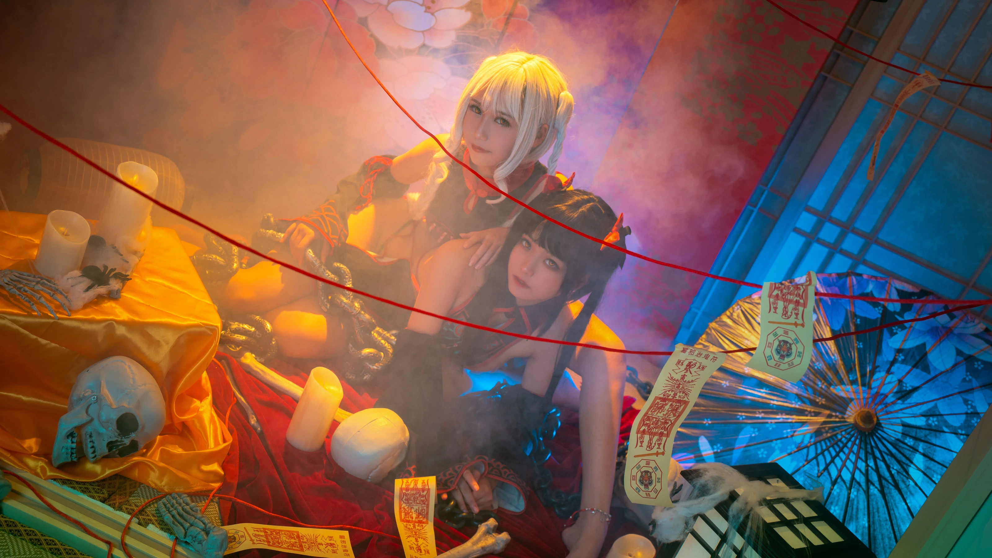 动漫博主lovely呆玄 – 双人僵尸插图1