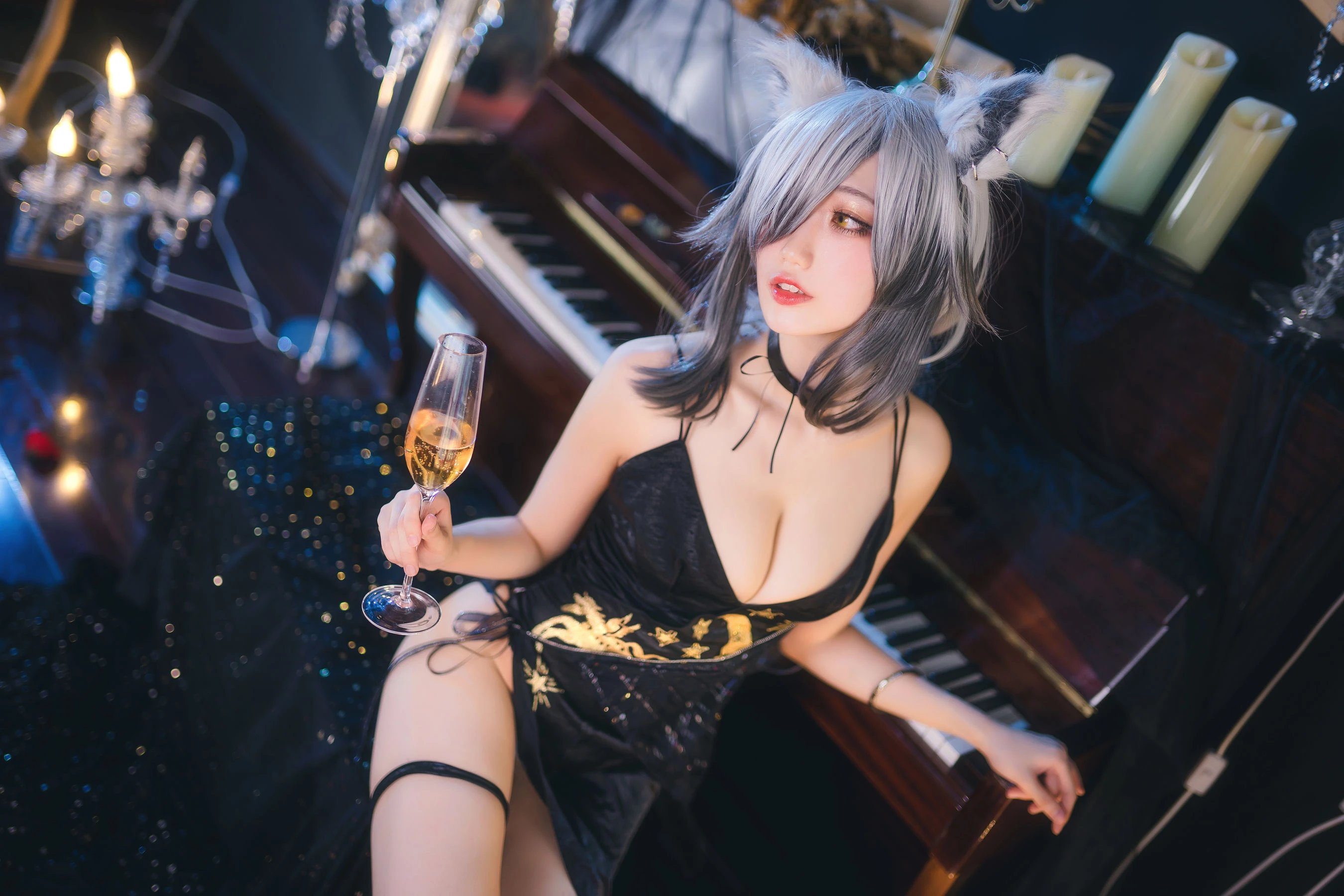 周叽是可爱兔兔 – 礼服插图6