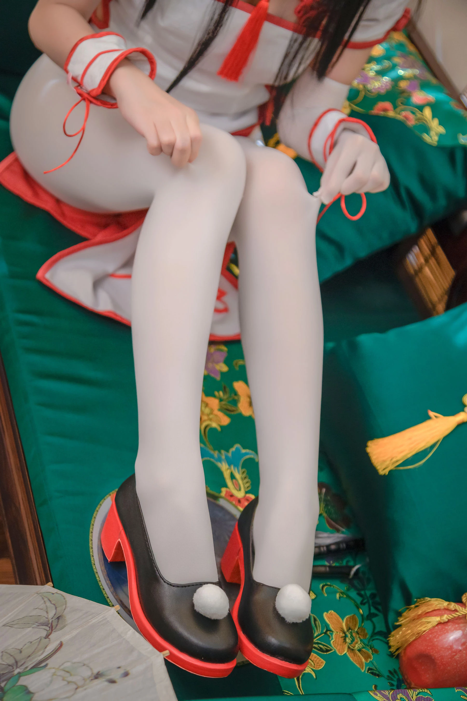 超人气Coser鳗鱼霏儿 碧蓝华裳 夕暮插图6