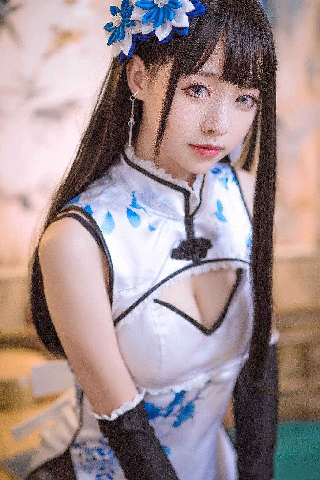 动漫博主大大卷卷小卷 – 白旗袍插图7