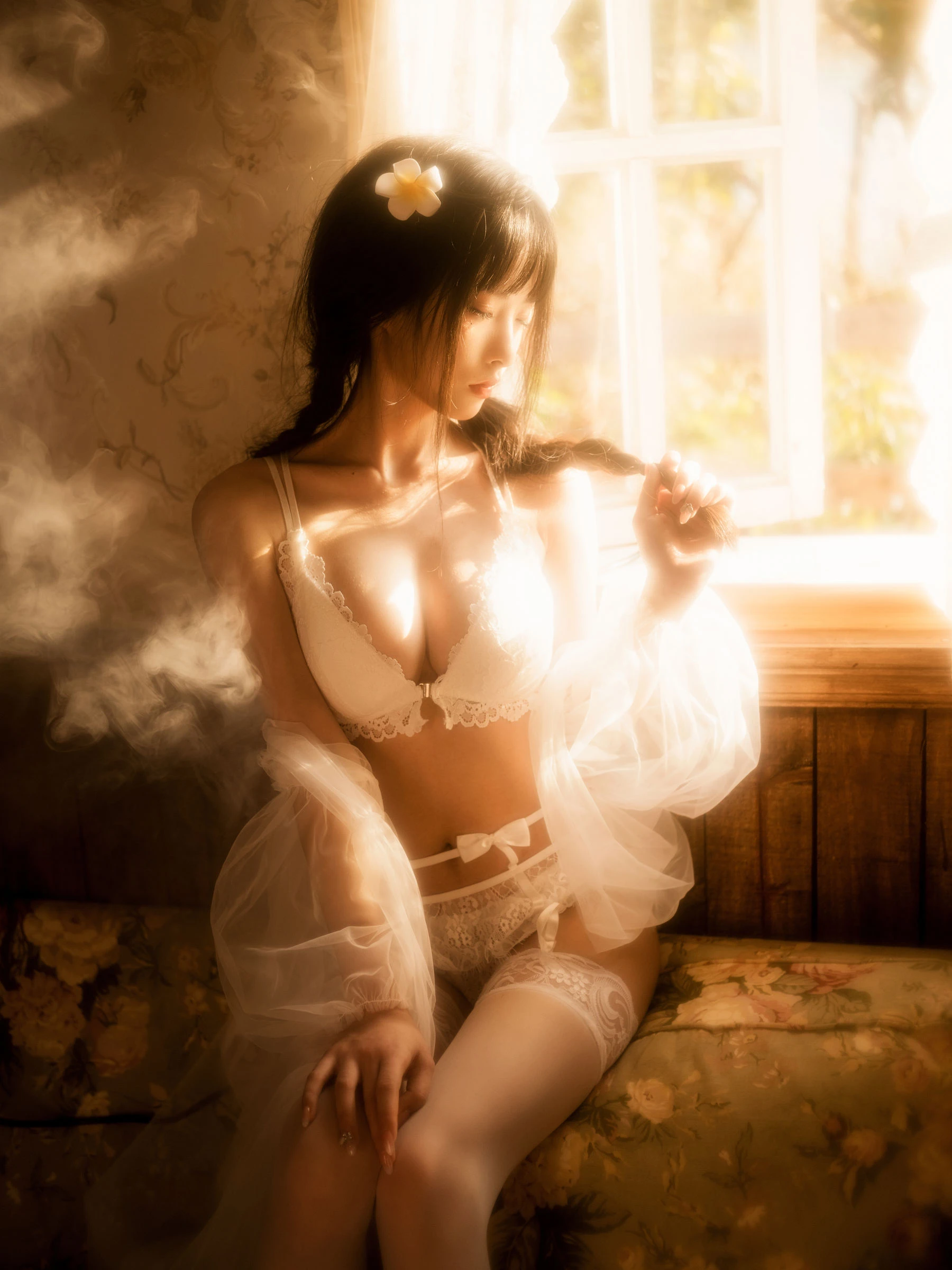 尤物清水由乃 – 法式内衣插图1