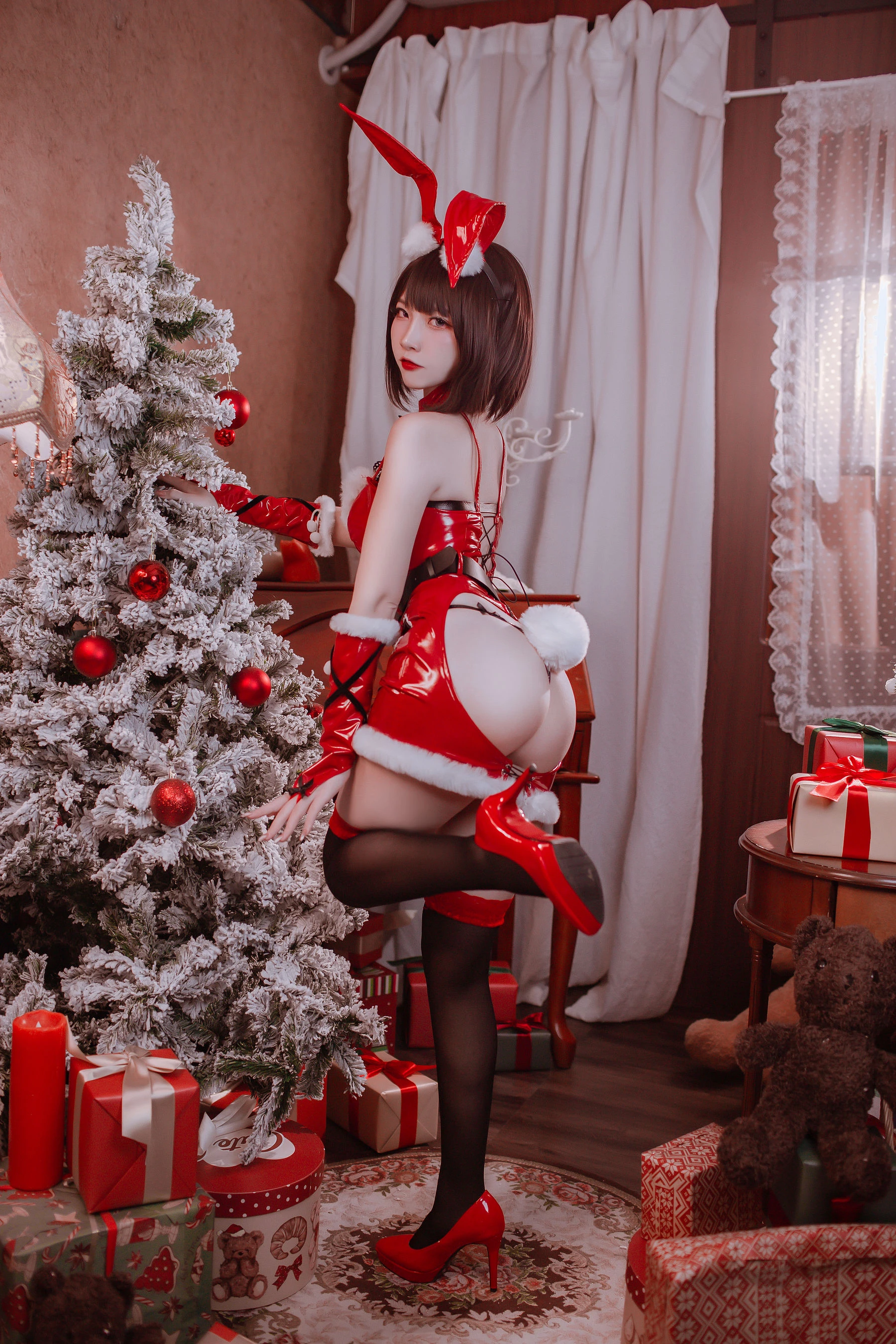 人气Coser二佐Nisa – 圣诞佐佐插图5