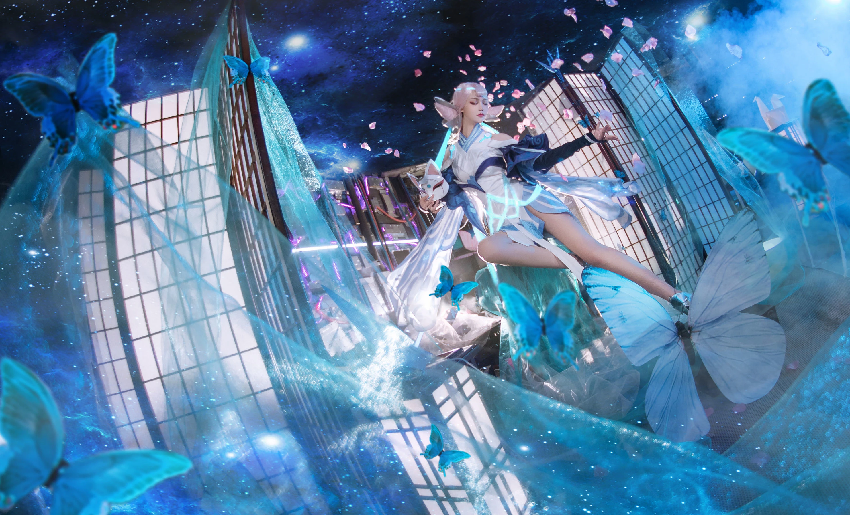 人气coser戚顾儿MIKI 王者荣耀 貂蝉插图5