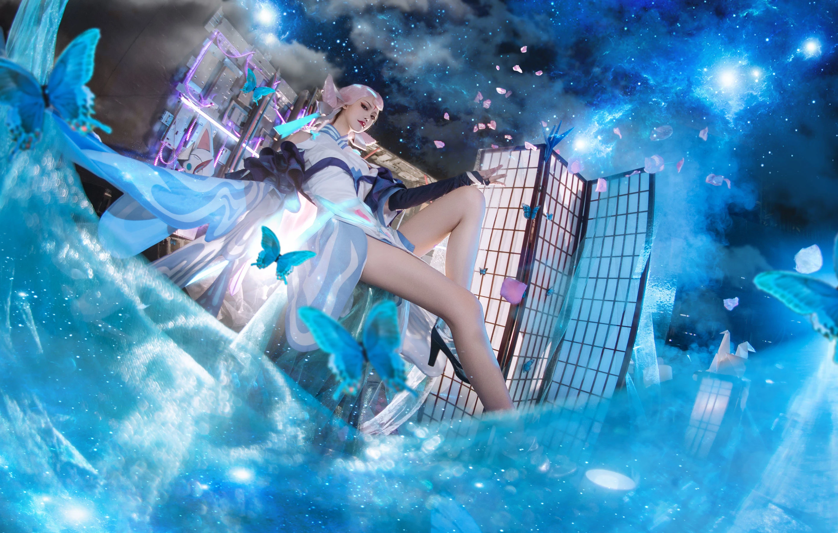 人气coser戚顾儿MIKI 王者荣耀 貂蝉插图7