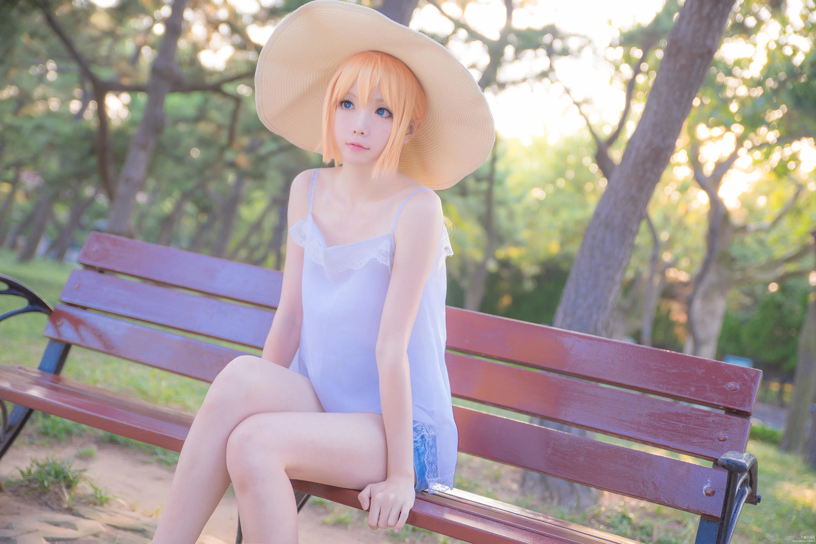 Coser小姐姐星之迟迟 刀剑乱舞COS乱藤四郎插图3