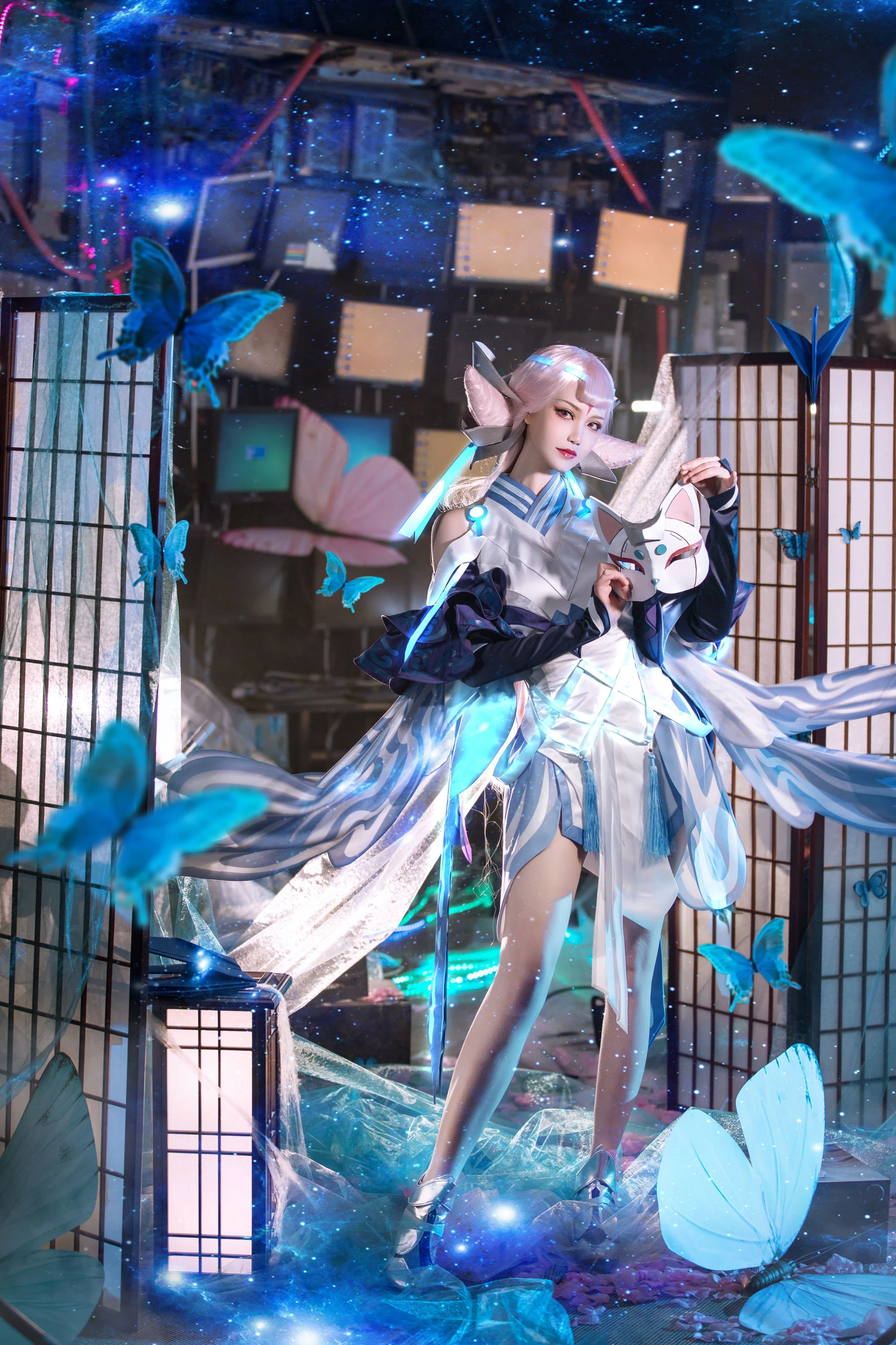 人气coser戚顾儿MIKI 王者荣耀 貂蝉插图1