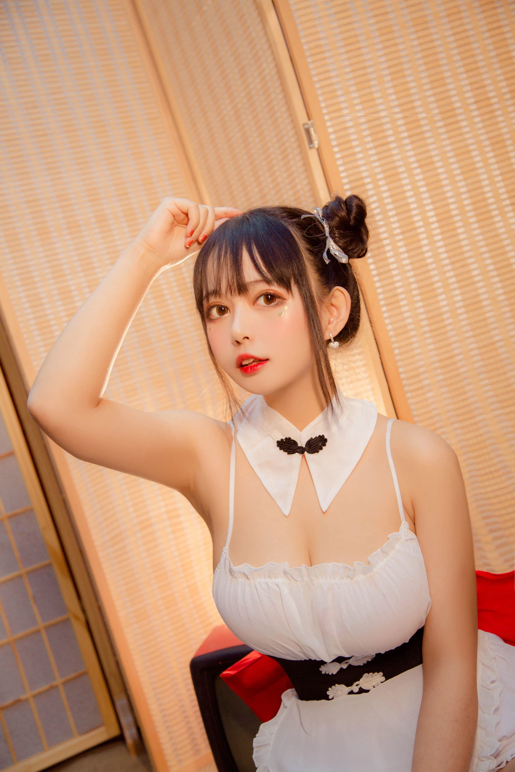 大眼萌妹黑猫猫OvO 中华风插图1