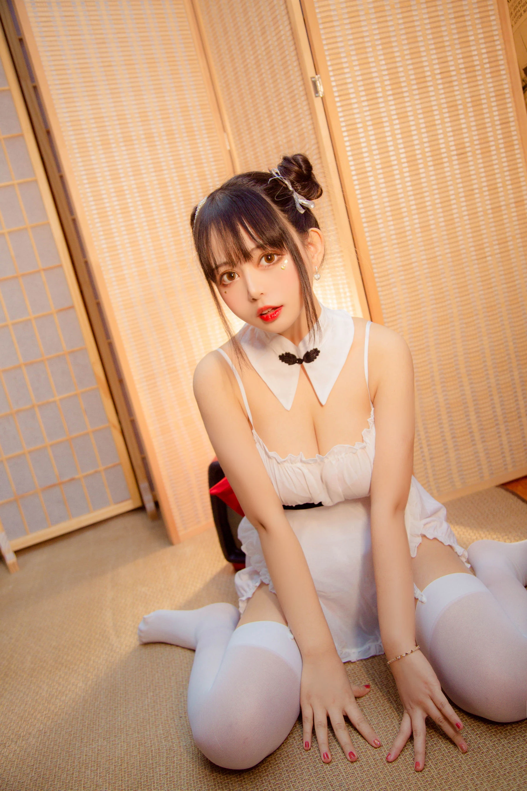 大眼萌妹黑猫猫OvO 中华风插图2