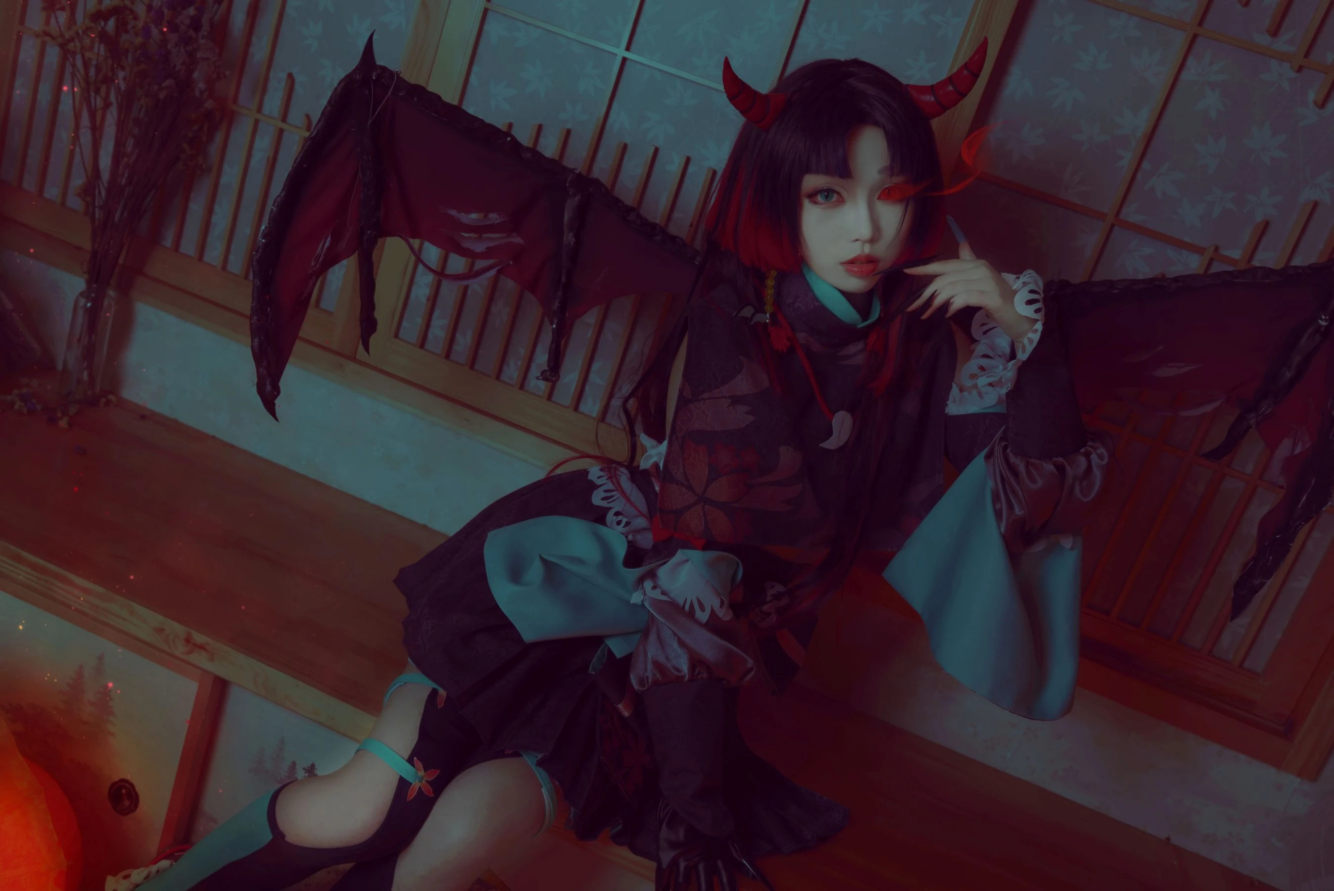 萌妹白易子教主 – 阴阳师 吸血姬插图6