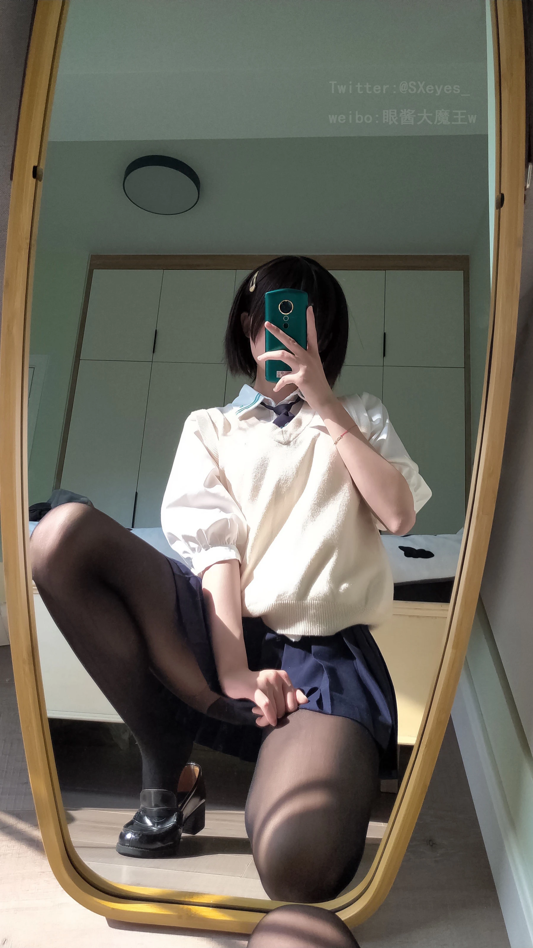 萌妹子眼酱大魔王w – 小学妹插图2