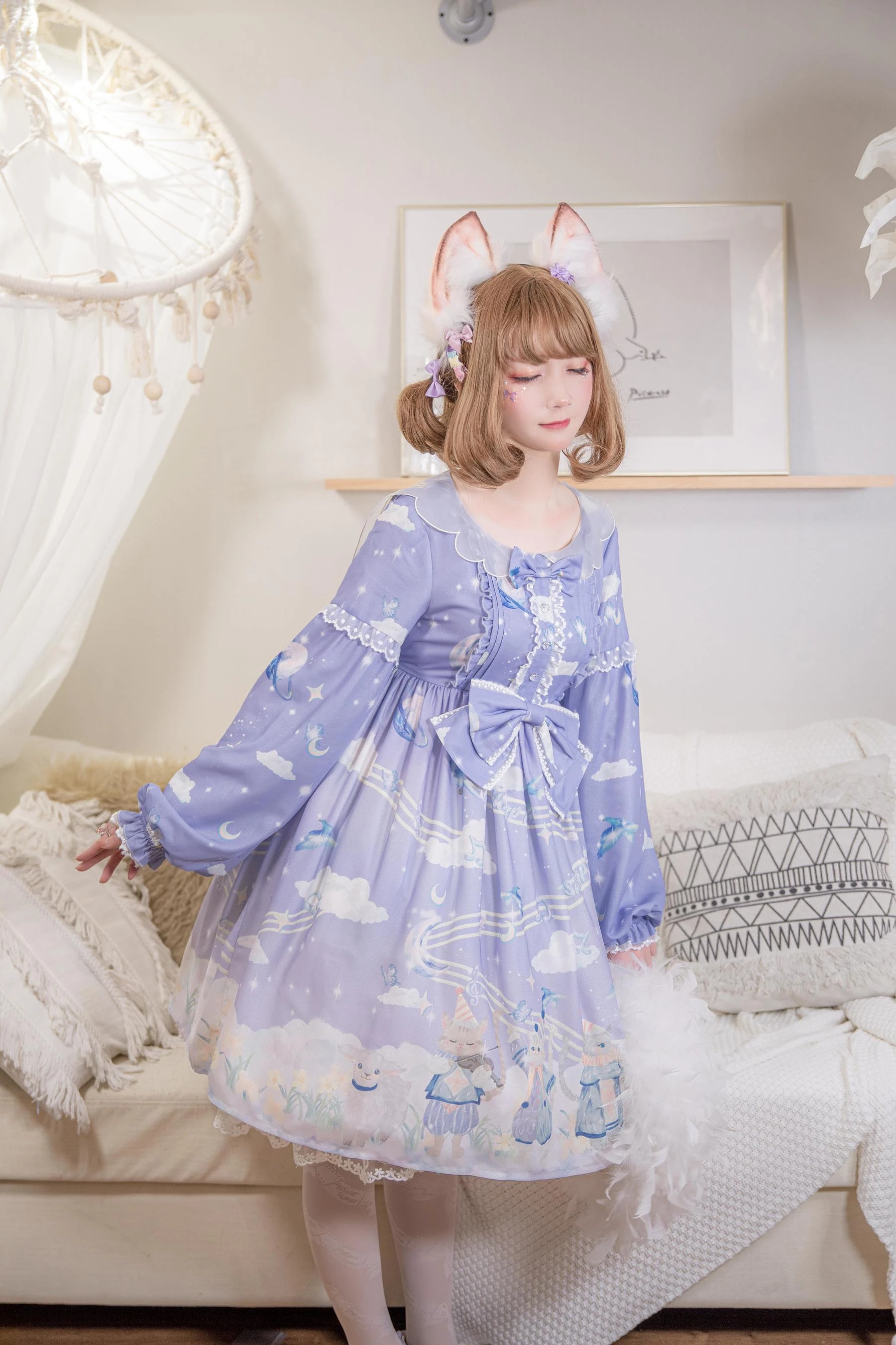 动漫博主弦音sic – Lolita乐队猫插图1