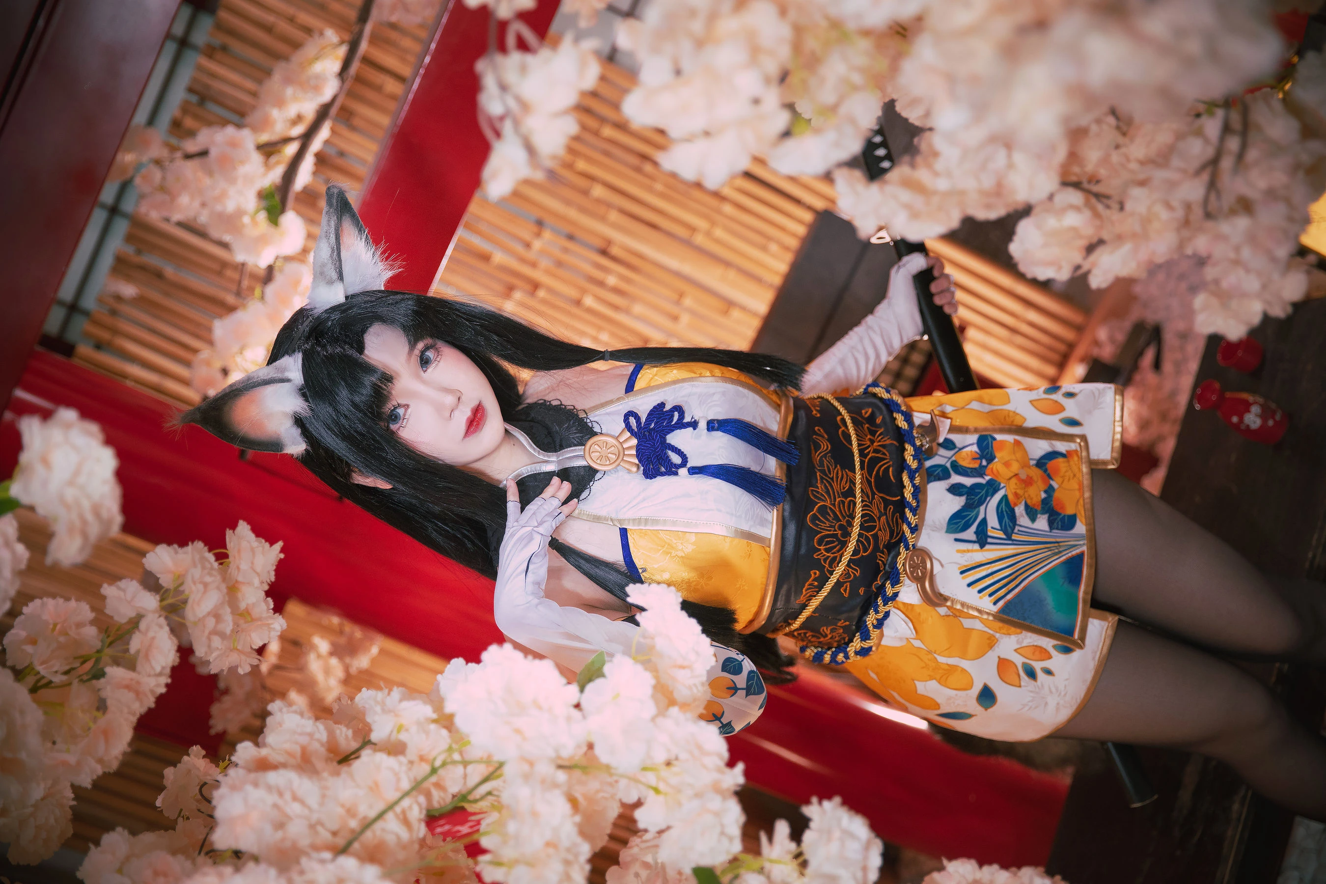 动漫博主雪晴Astra – 永劫无间 黑丝胡桃插图3