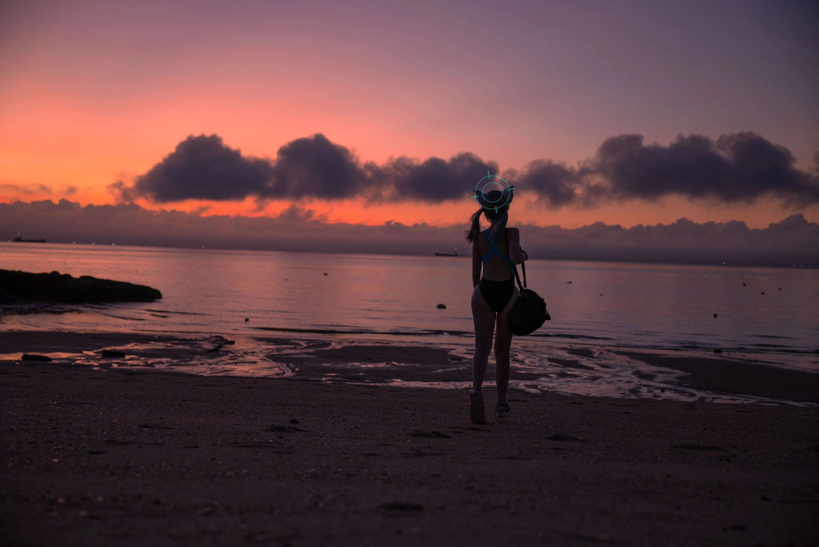 动漫博主G44不会受伤 – 碧蓝档案 砂狼白子泳装插图2