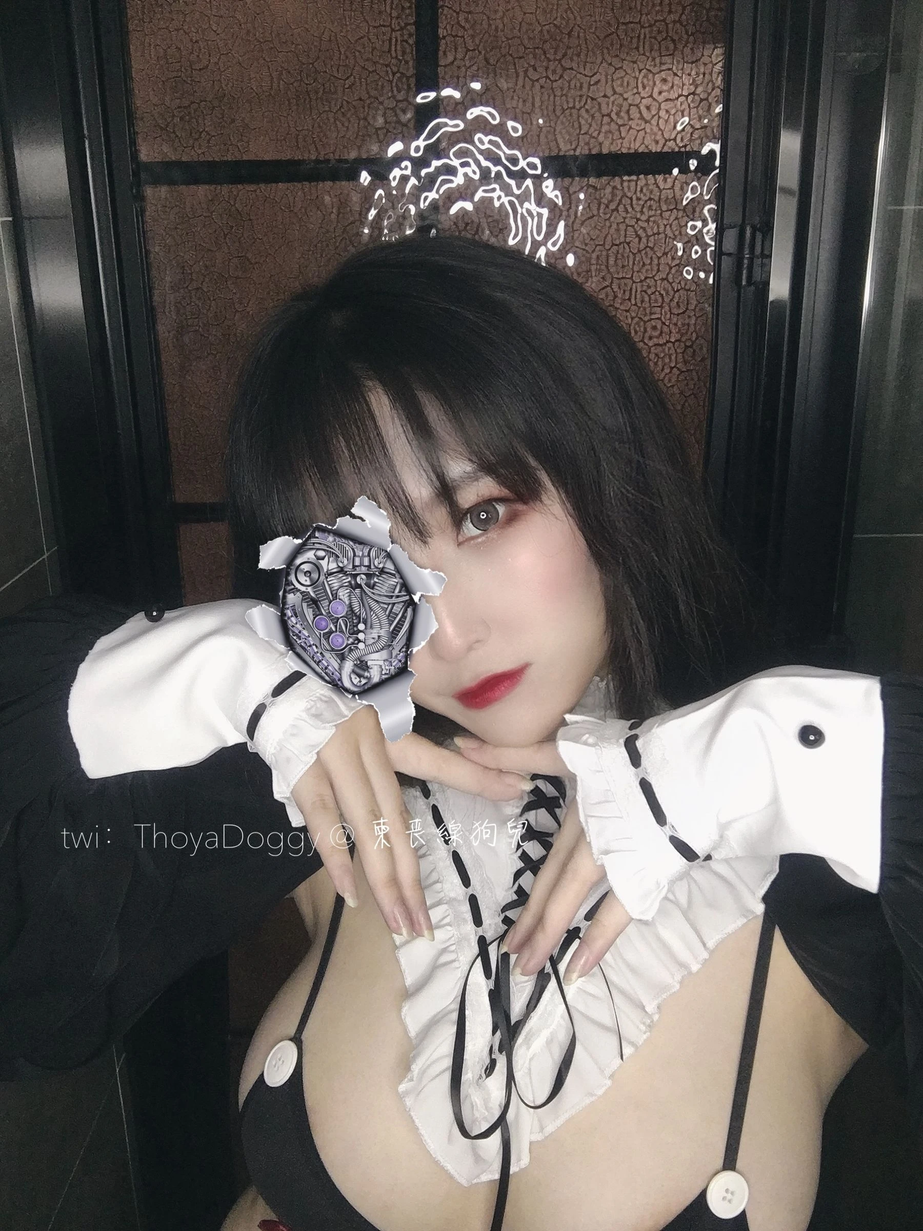 奇行家狗崽(棕桠阿狗崽) – 机械修女插图4