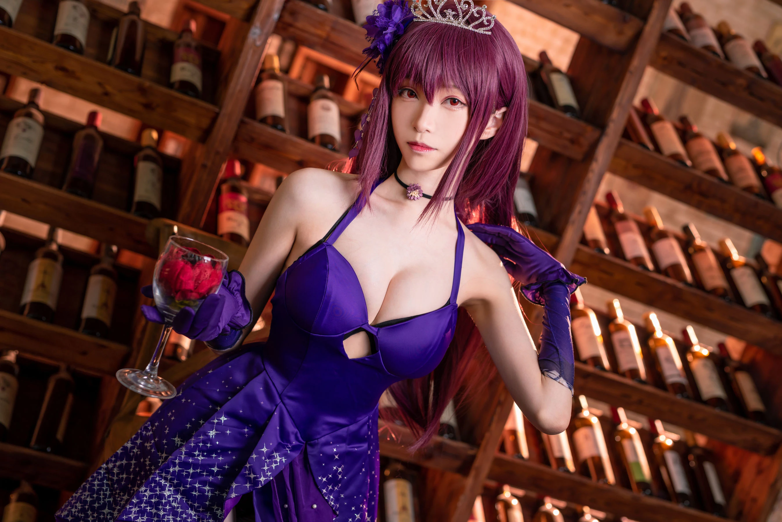 长腿Coser青青子Js – 斯卡哈2插图4