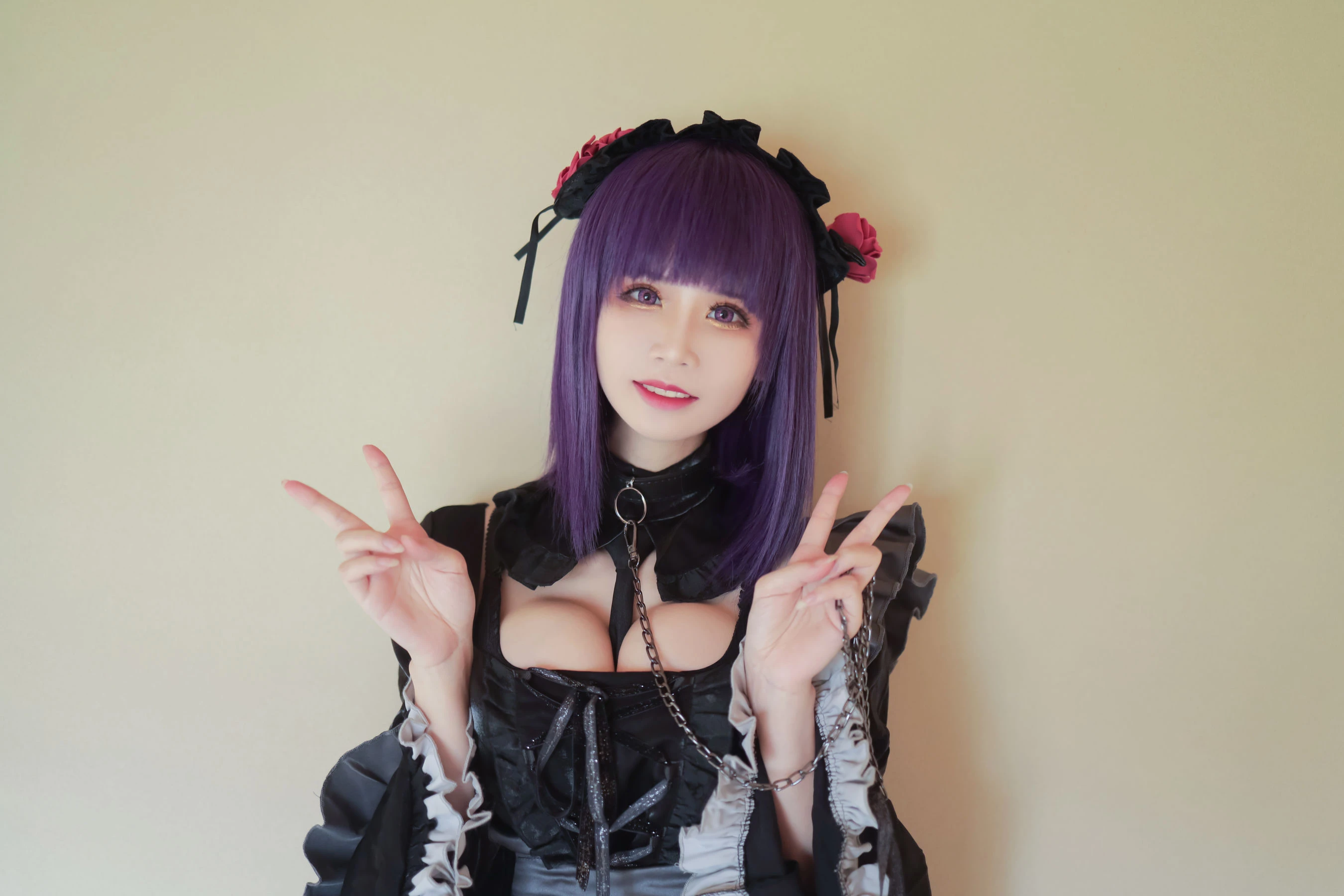 动漫博主爱老师_PhD – 喜多川海梦 洛丽塔插图3