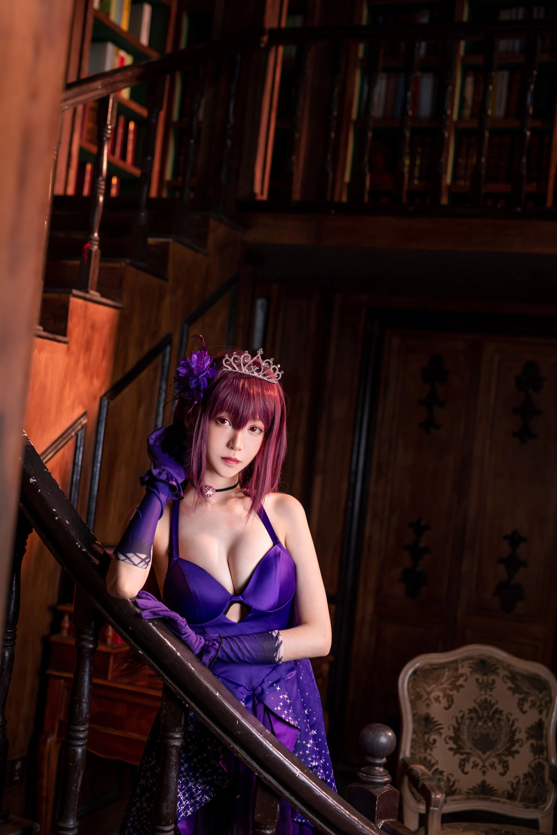 长腿Coser青青子Js – 斯卡哈2插图3