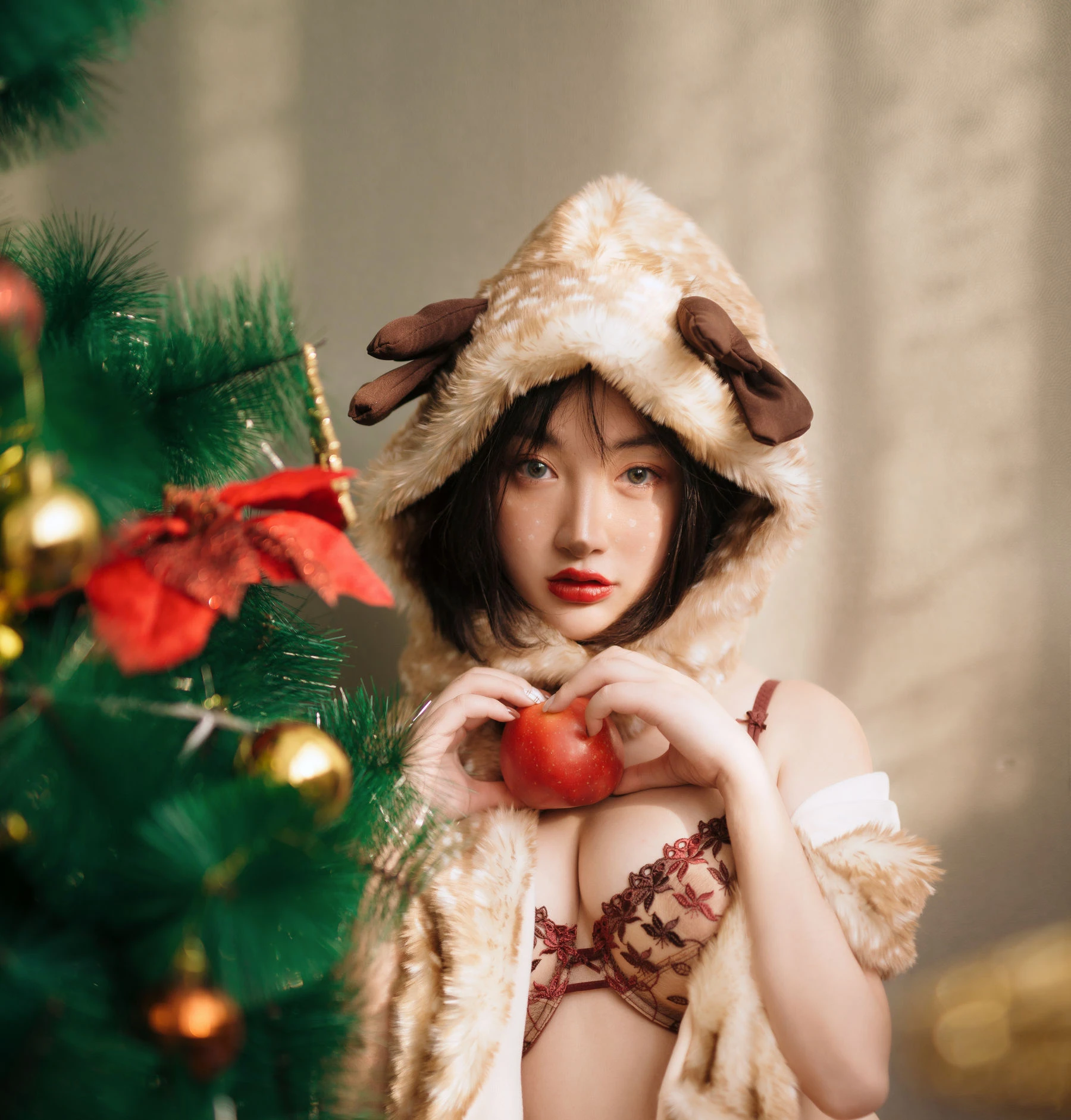 模特野百合 – 圣诞插图6