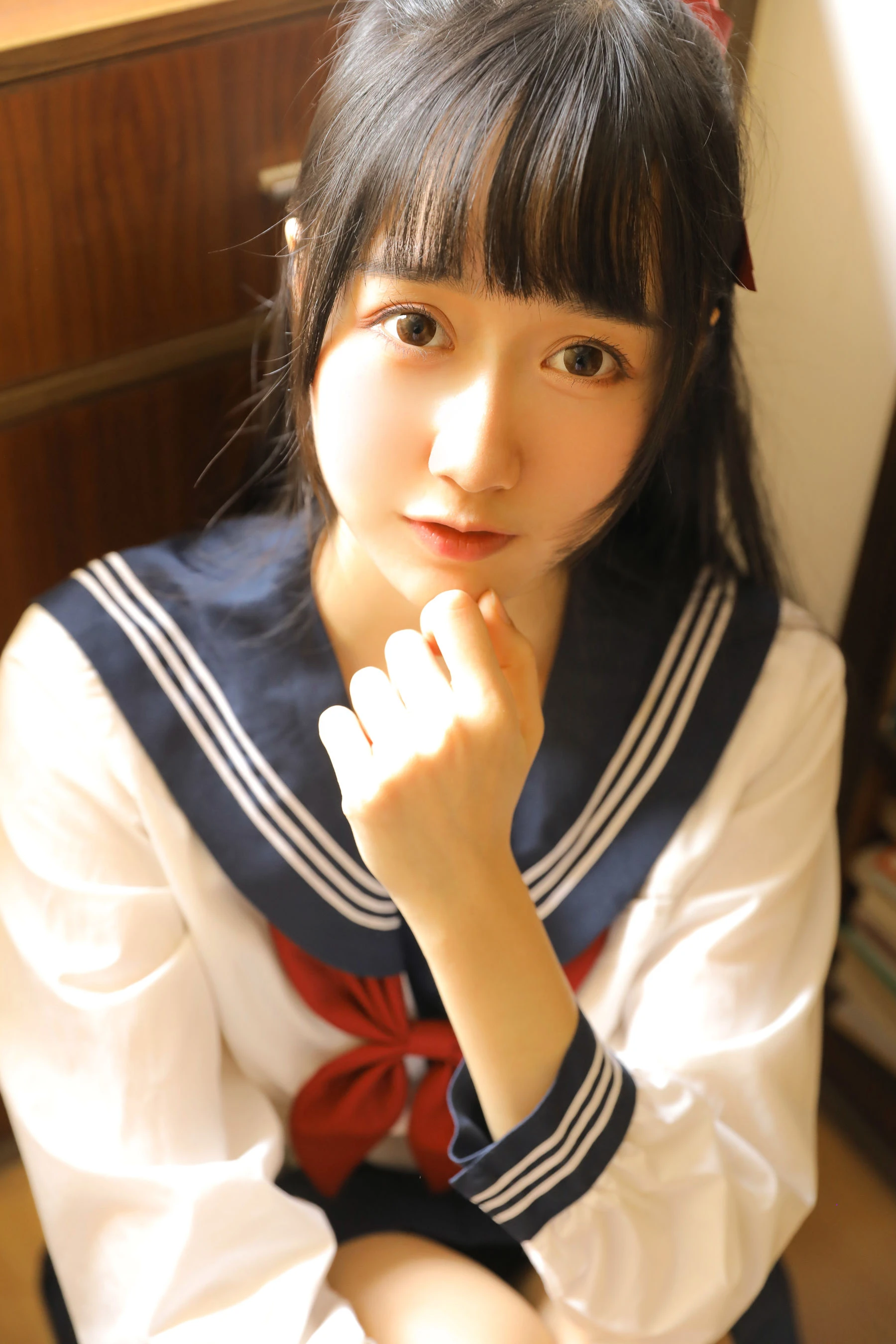 木绵绵OwO – 绵相随 JK水手服插图6