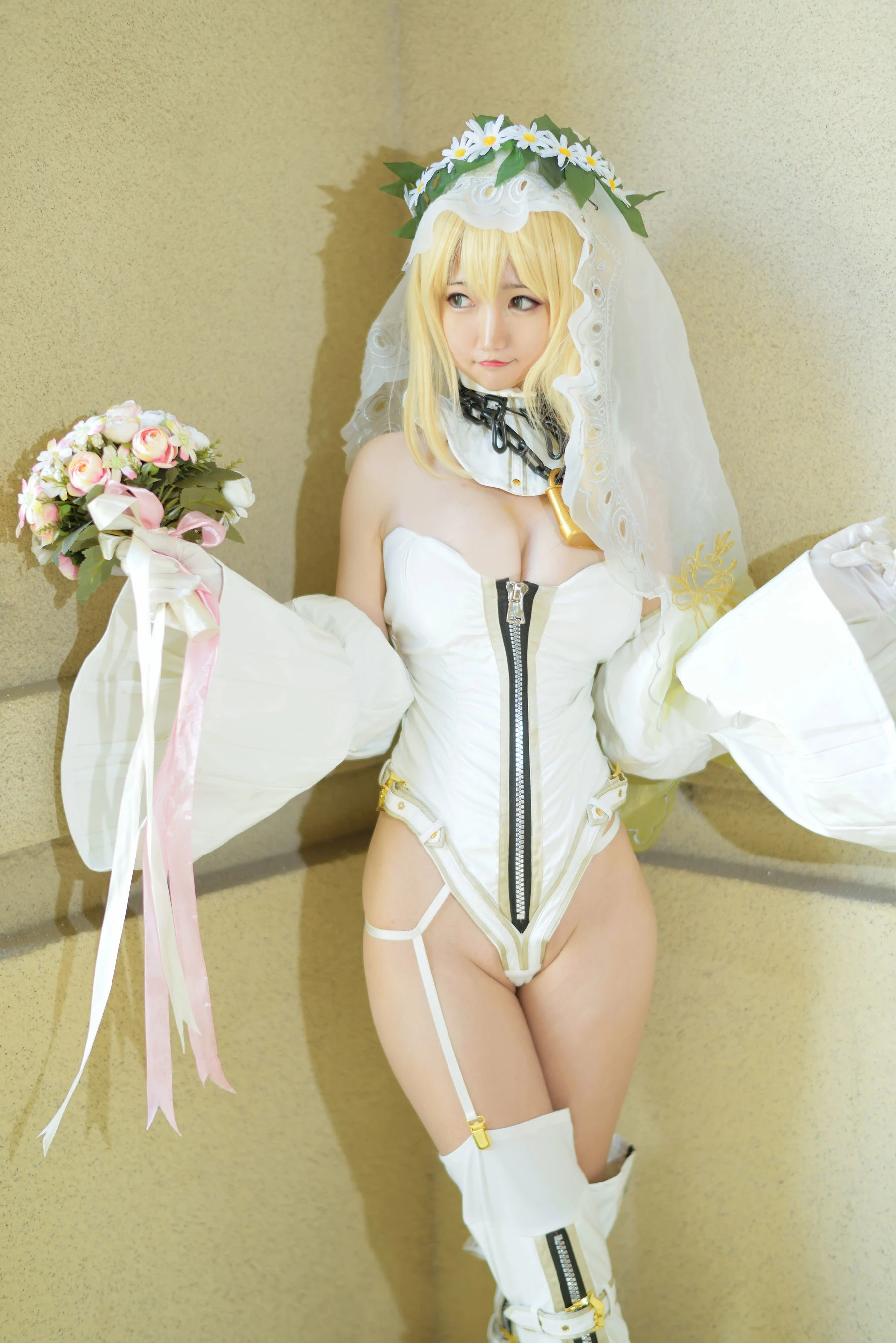 Nagesa魔物女本 白衣骑士插图1