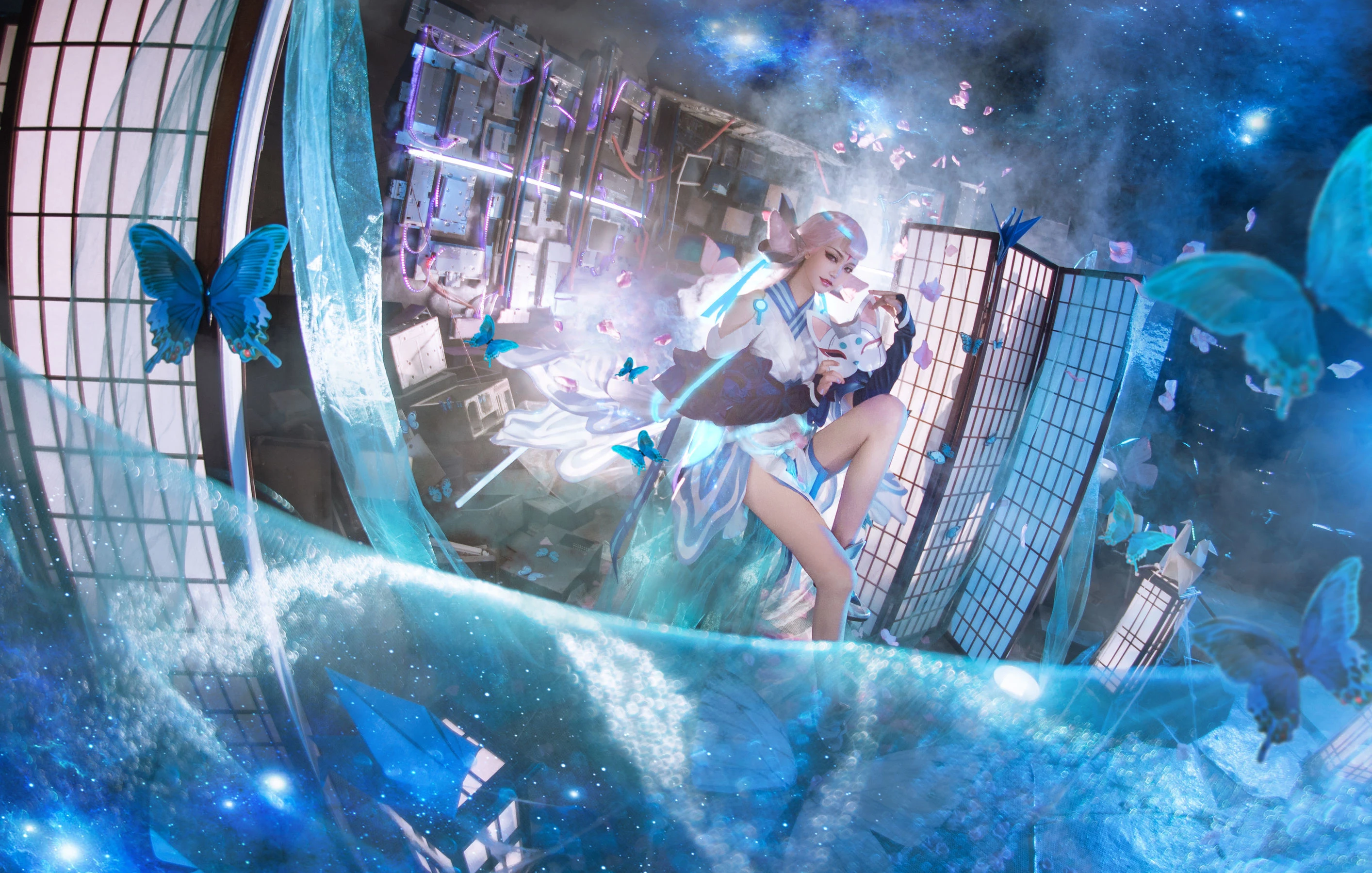 人气coser戚顾儿MIKI 王者荣耀 貂蝉插图4