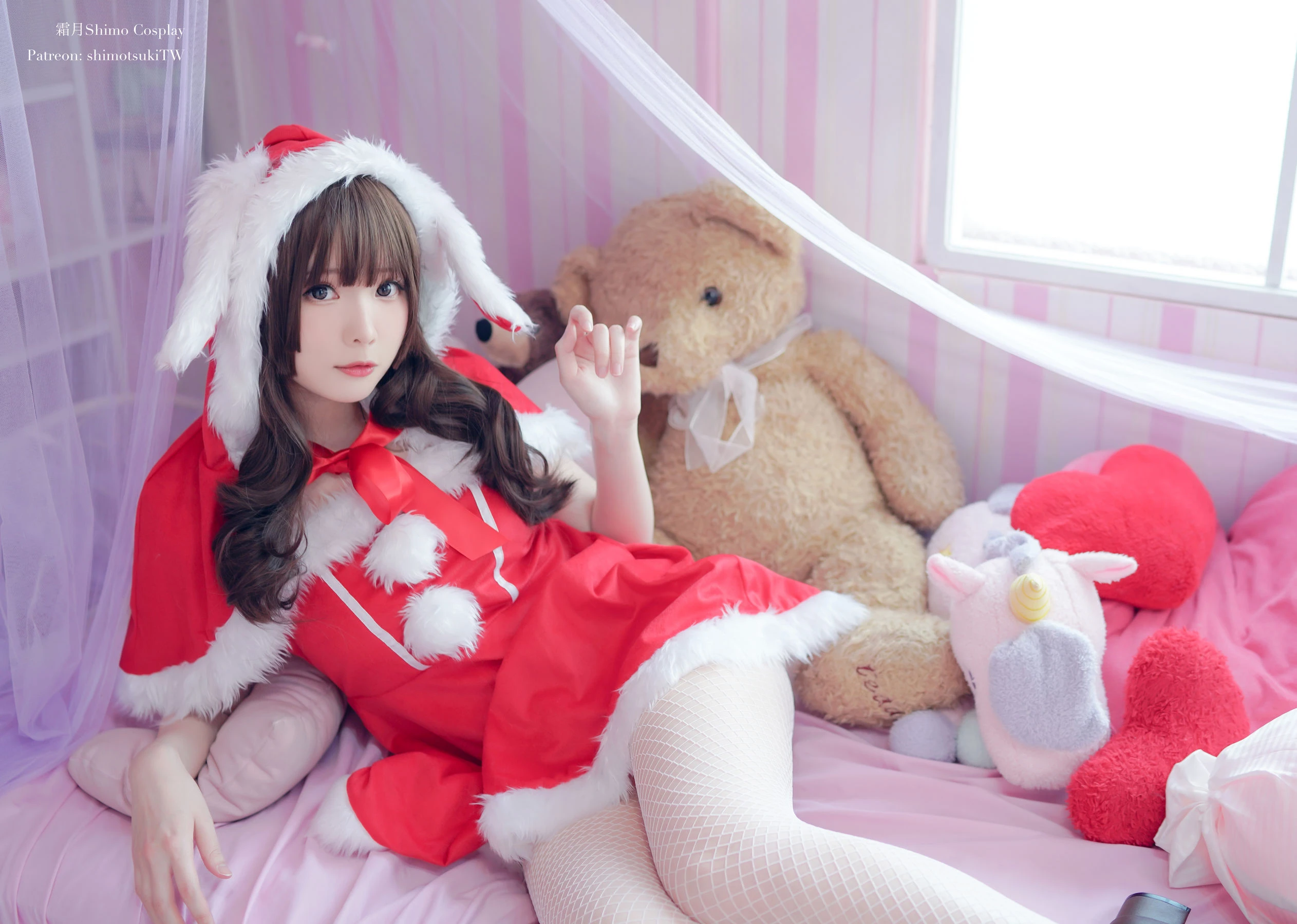 微博妹纸霜月shimo – 兔子圣诞节插图3