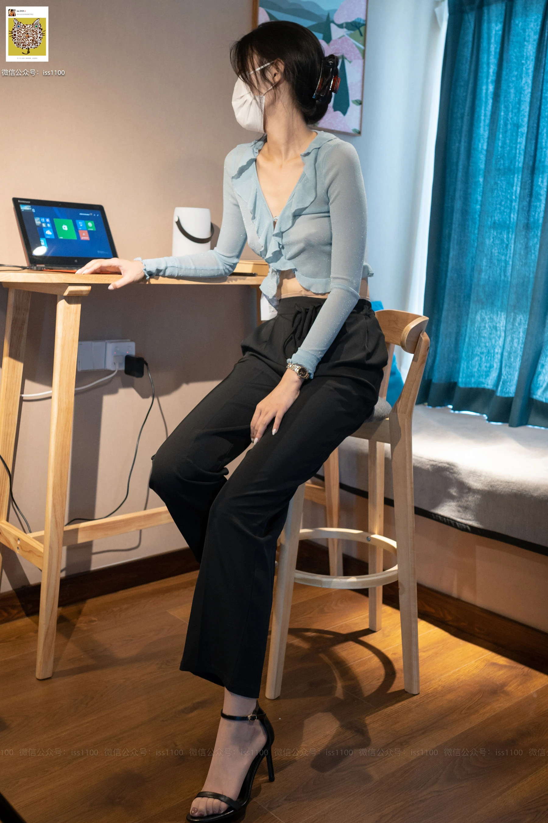 [ISS系列] 美晗 透视1插图4