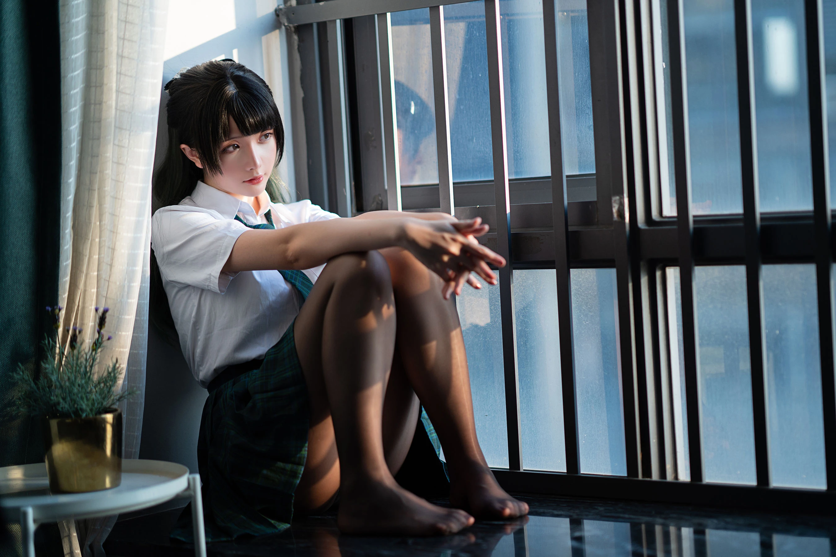 Coser小姐姐星之迟迟 – JK-绿插图1