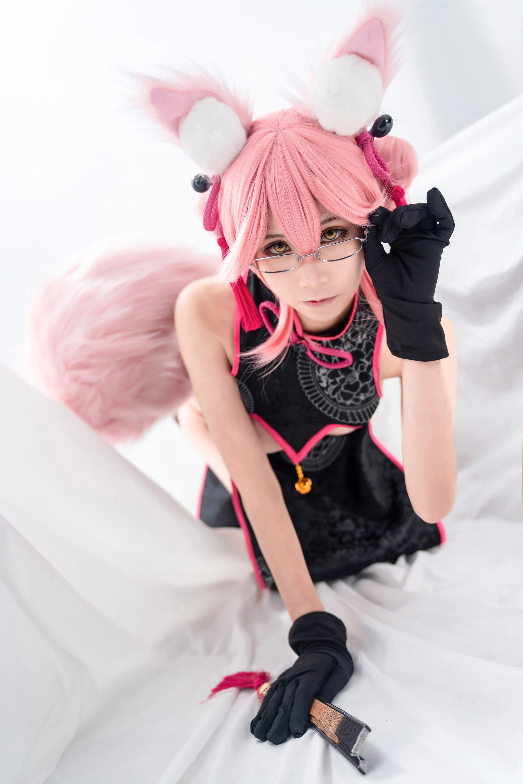 动漫博主爱老师_PhD – 玉藻前 旗袍插图4