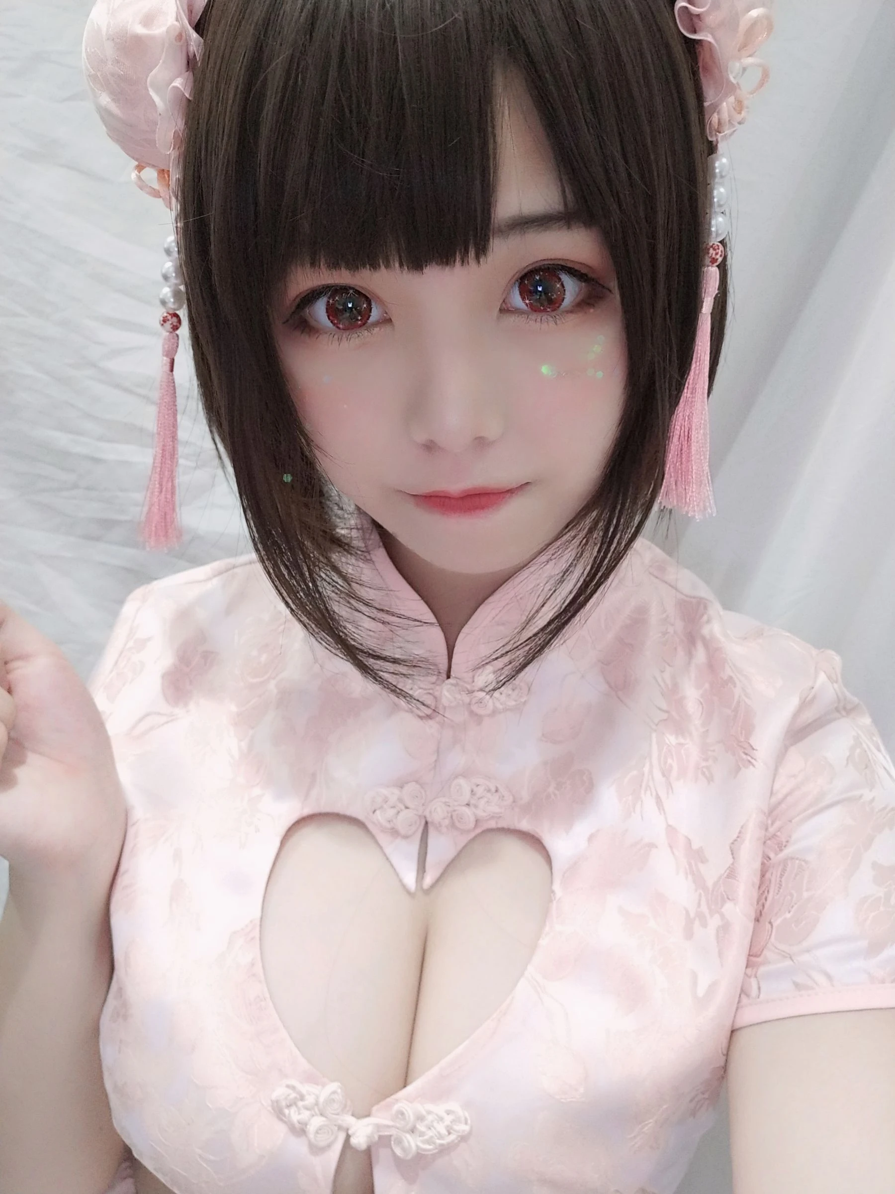 萌系小姐姐蜜汁猫裘 – 中华娘(自拍)插图3