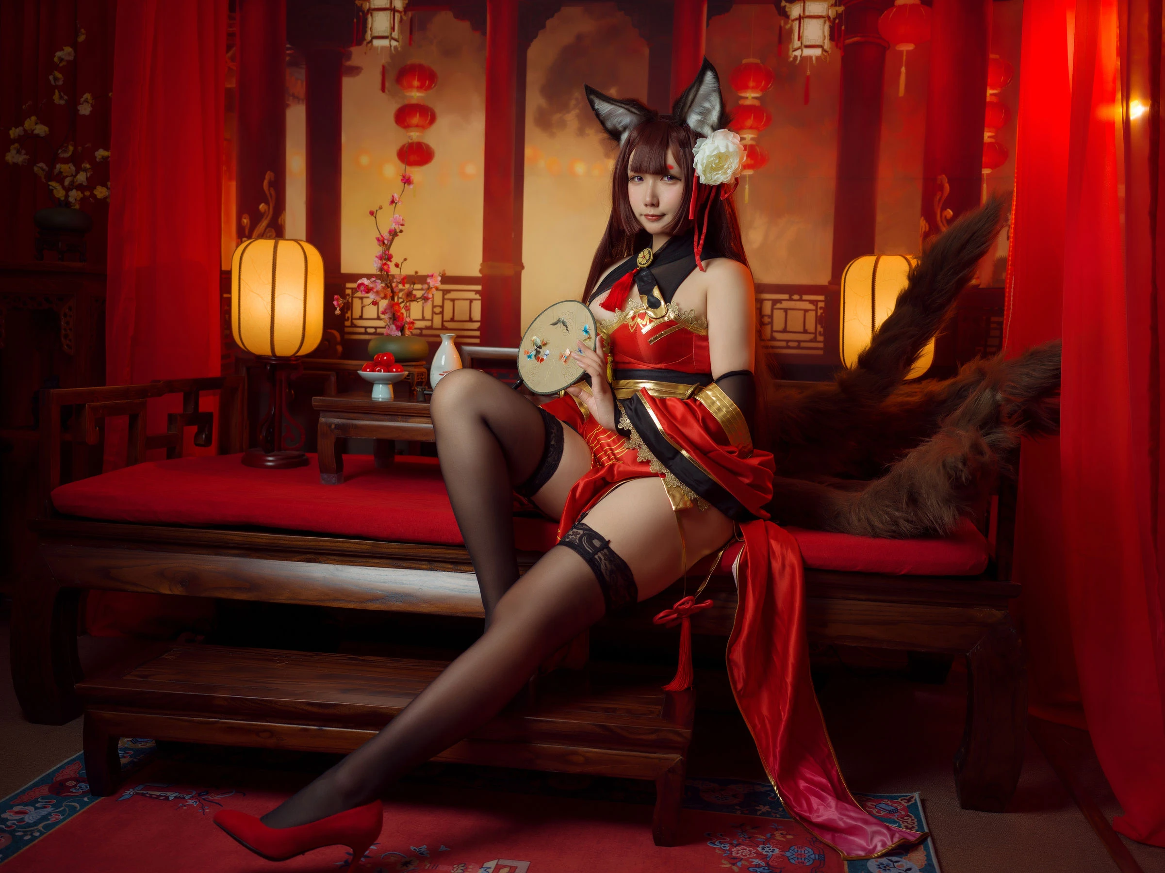 麻花麻花酱 – 天城旗袍插图2