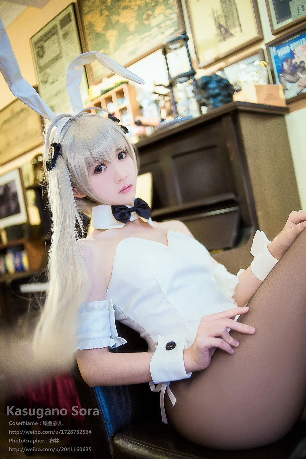 鳗鱼霏儿 – 缘之空 穹妹 兔女郎 Cosplay|图集秀