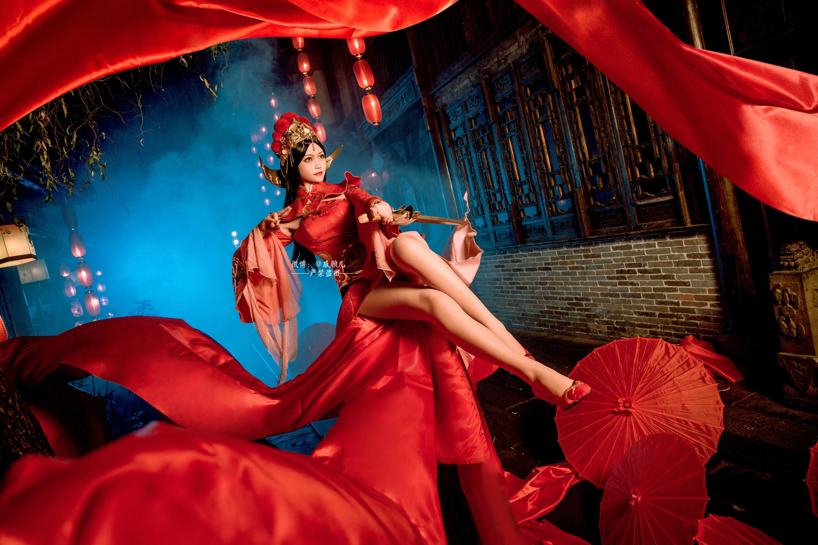 人气coser戚顾儿MIKI 王者荣耀 露娜一生所爱插图4