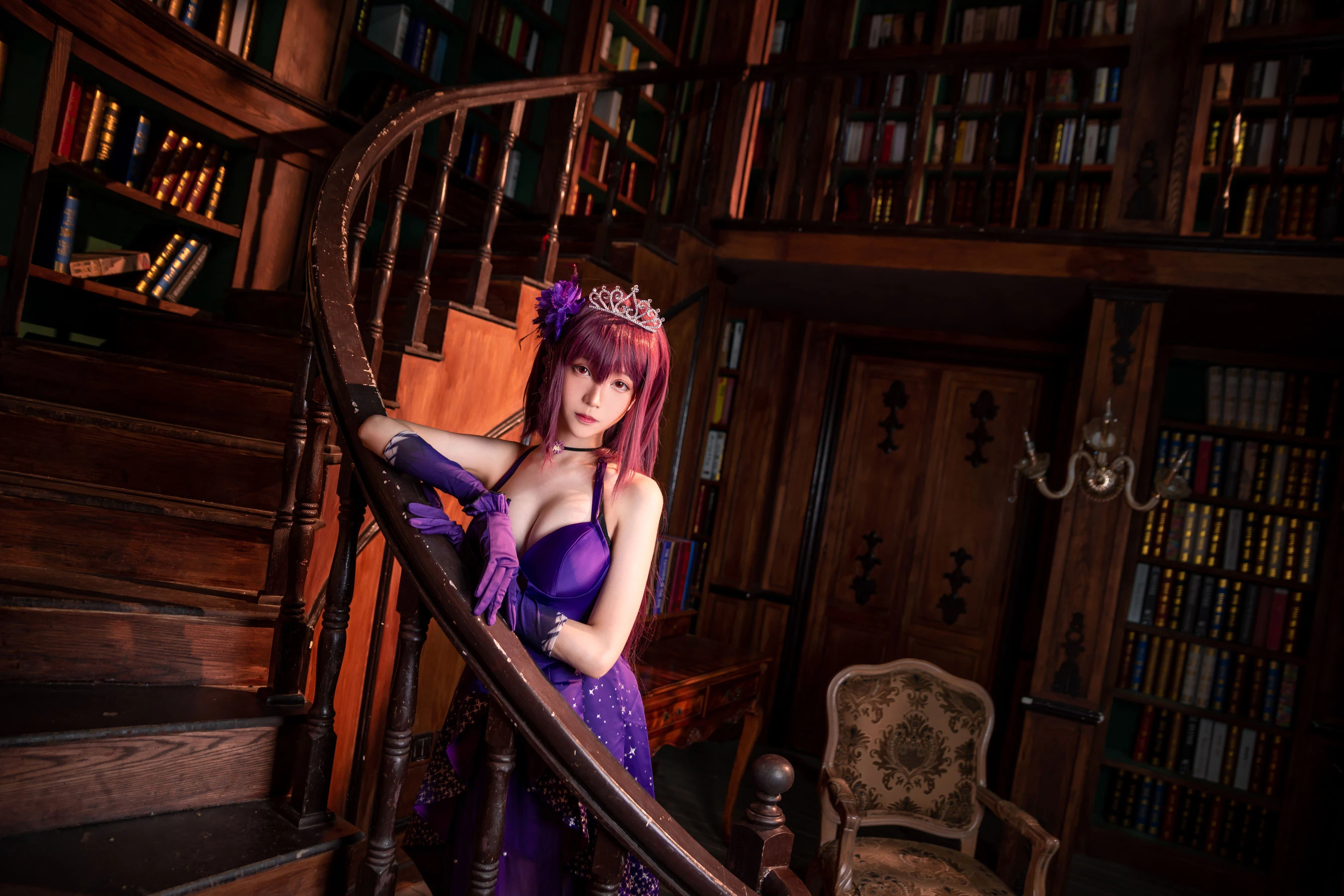 长腿Coser青青子Js – 斯卡哈2插图2