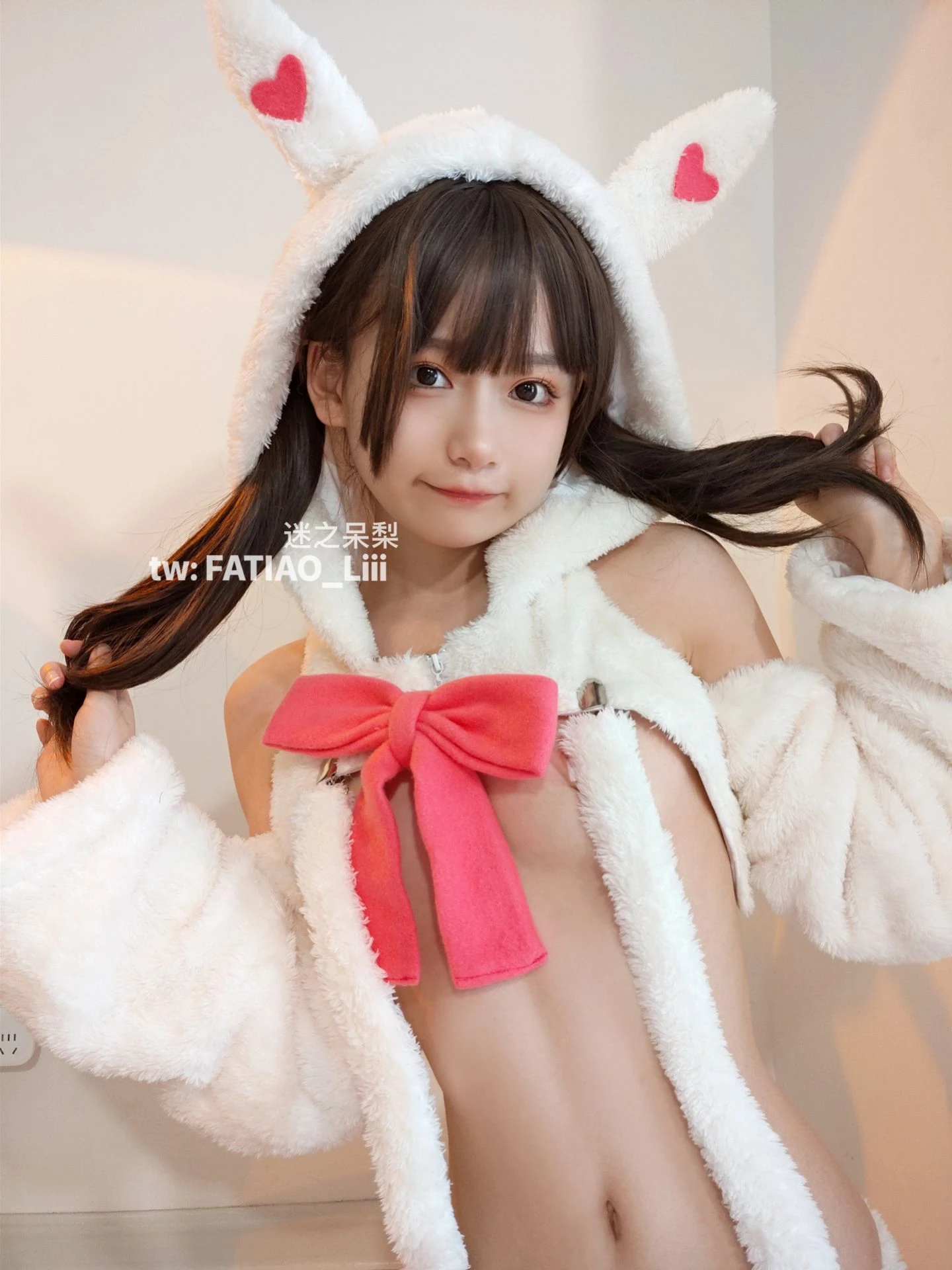 迷之呆梨(发条少女)[fantia] – 装扮成兔子插图7