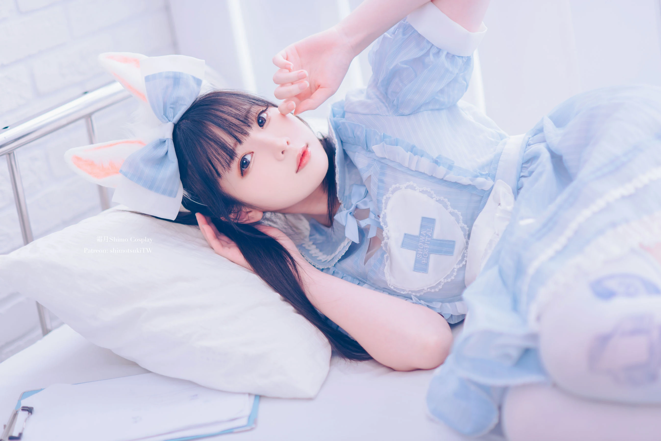 微博妹纸霜月shimo – 女仆裙插图5