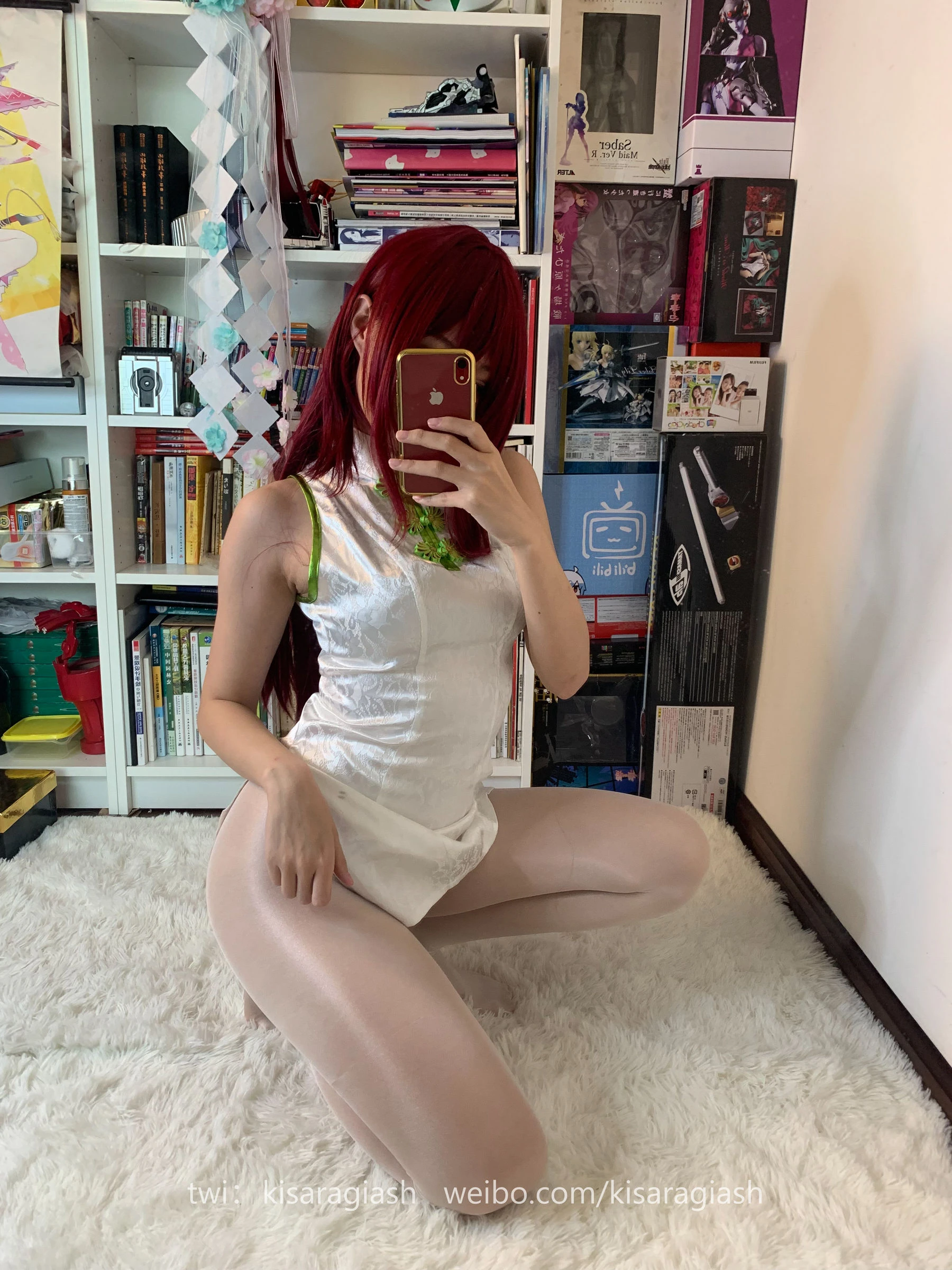 动漫博主如月灰 – 斯卡哈旗袍插图2