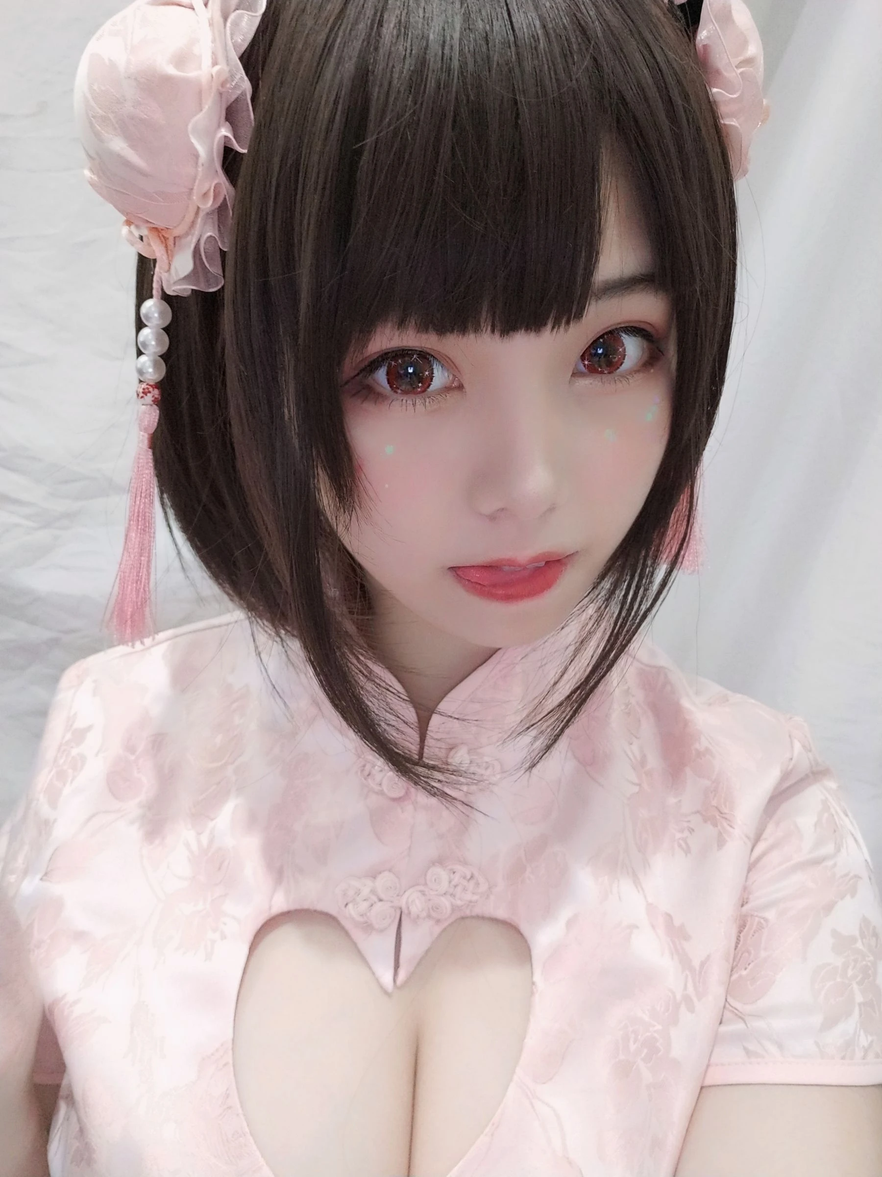 萌系小姐姐蜜汁猫裘 – 中华娘(自拍)插图4