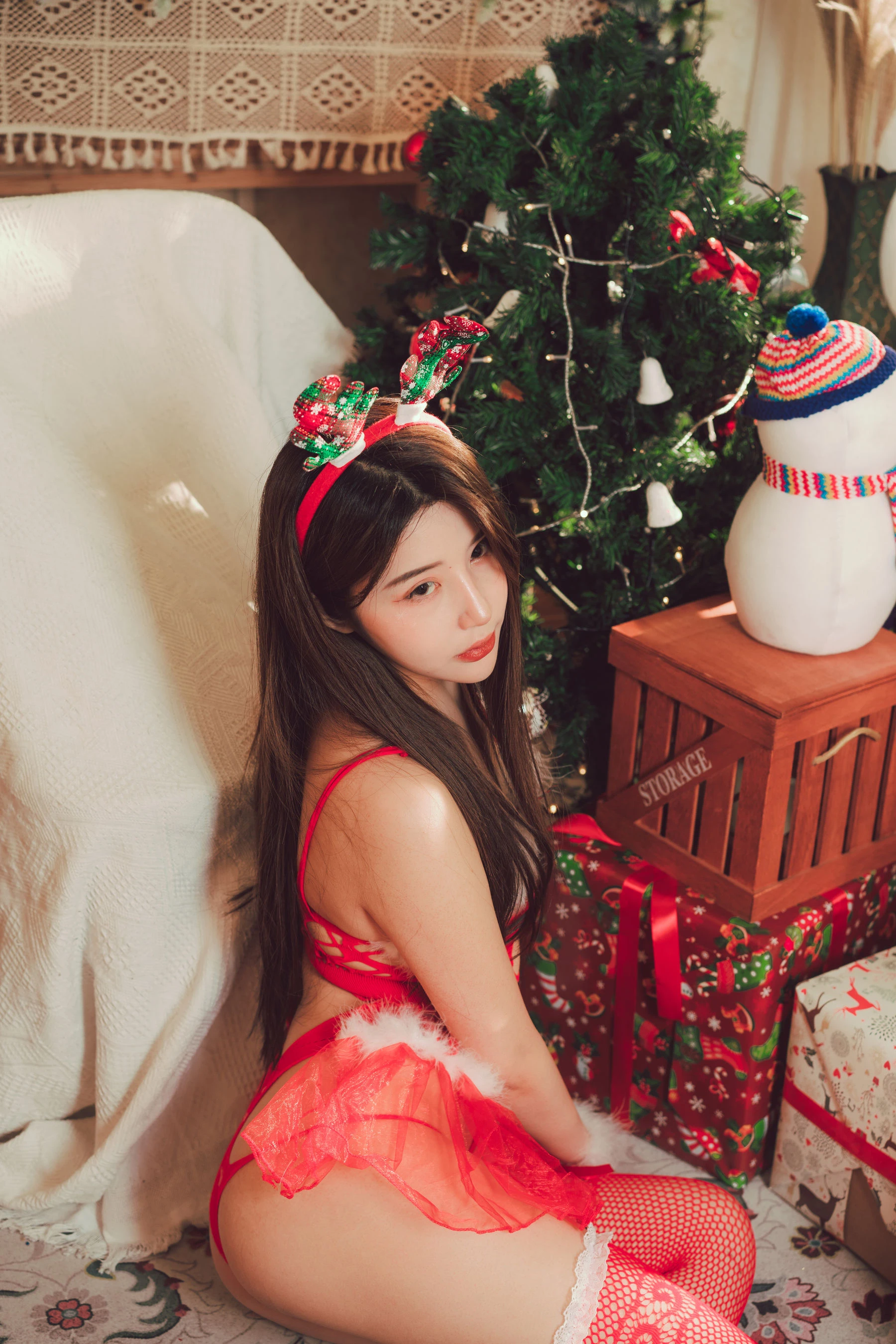 蜜蜜子Kimmie – 圣诞插图1