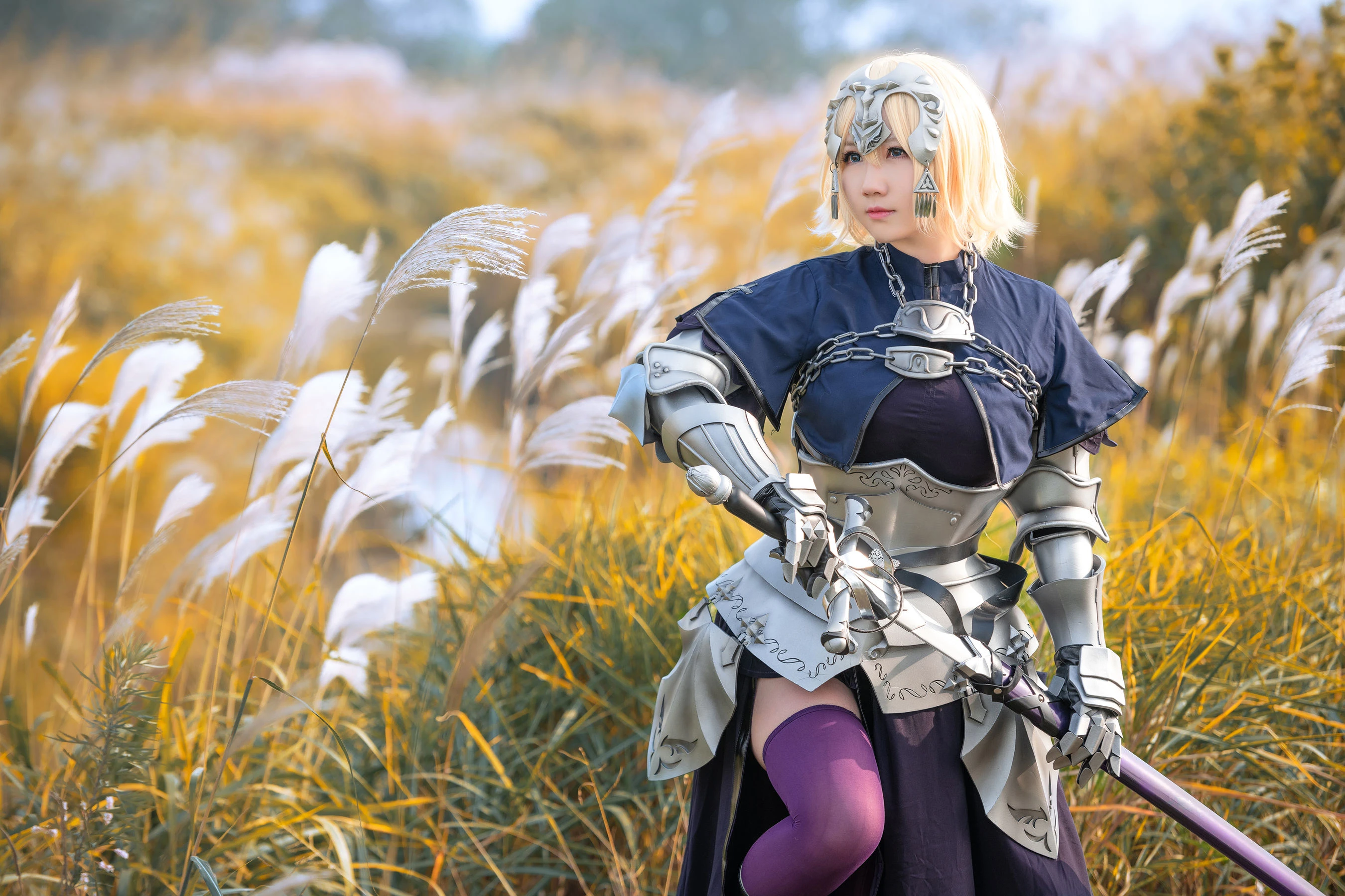 微肉感萌妹是本末末 – 贞德插图1