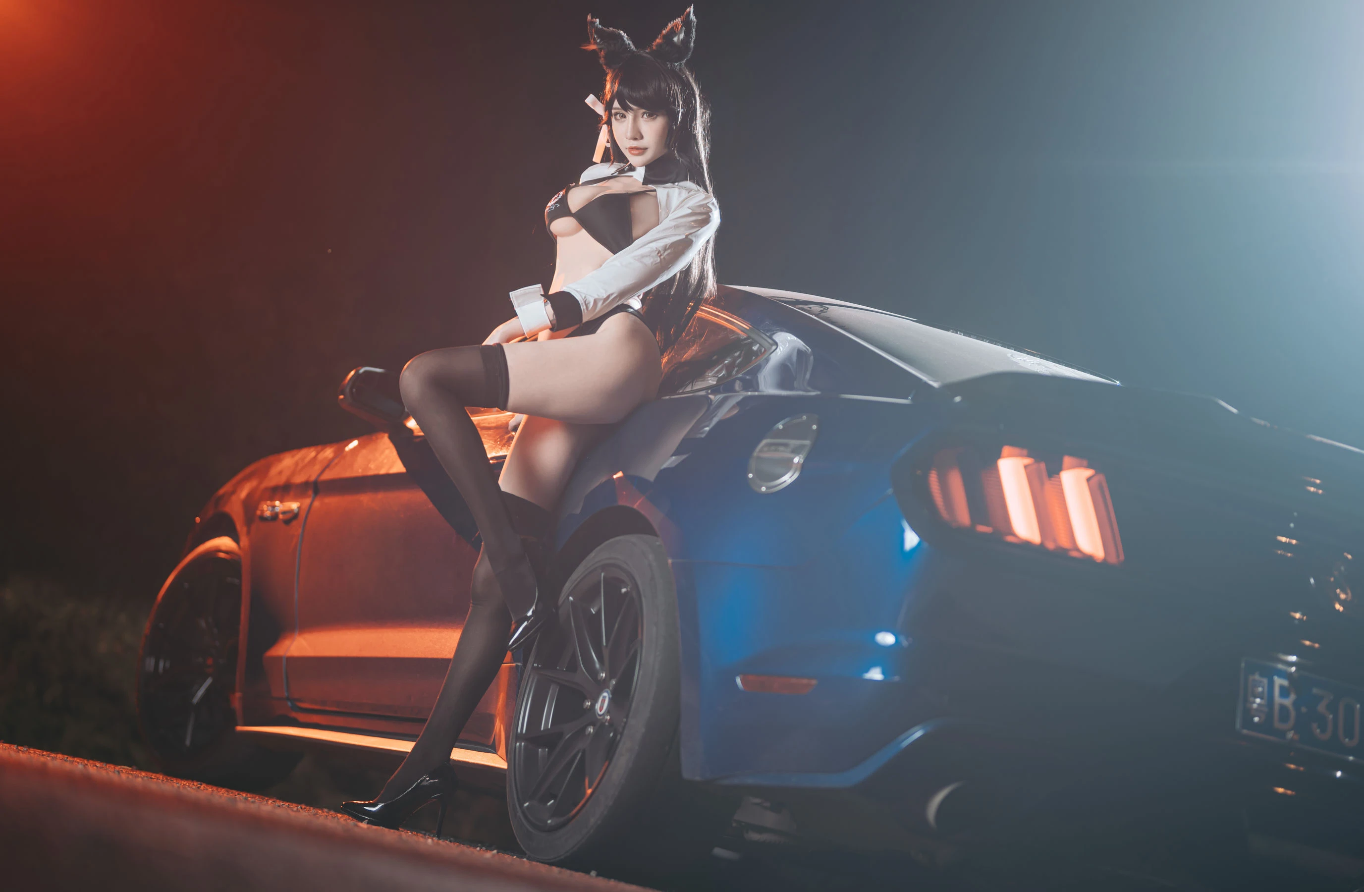 动漫博主一只冉呐 – 爱宕赛车插图6