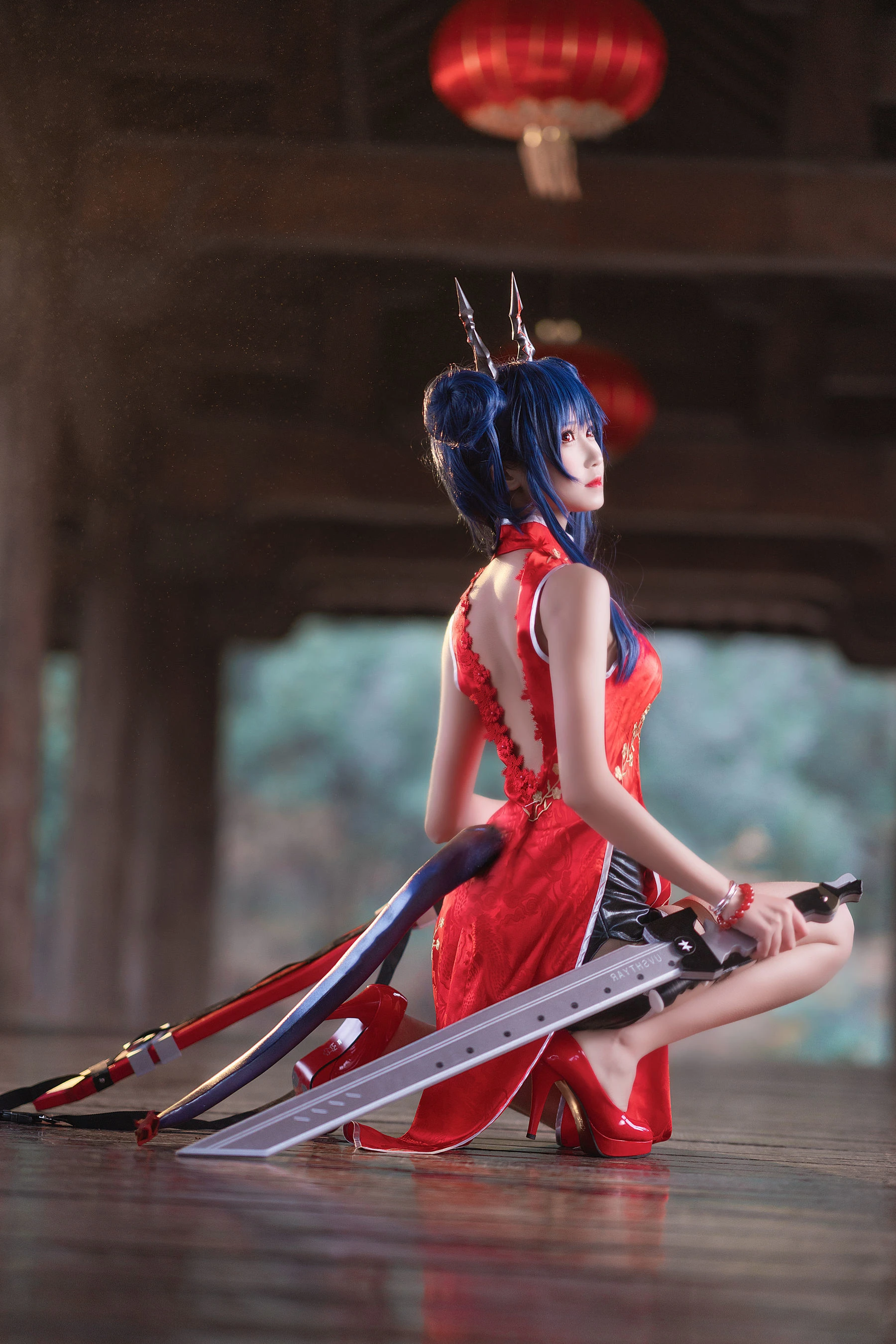 微博妹子三度_69 明日方舟 旗袍插图5