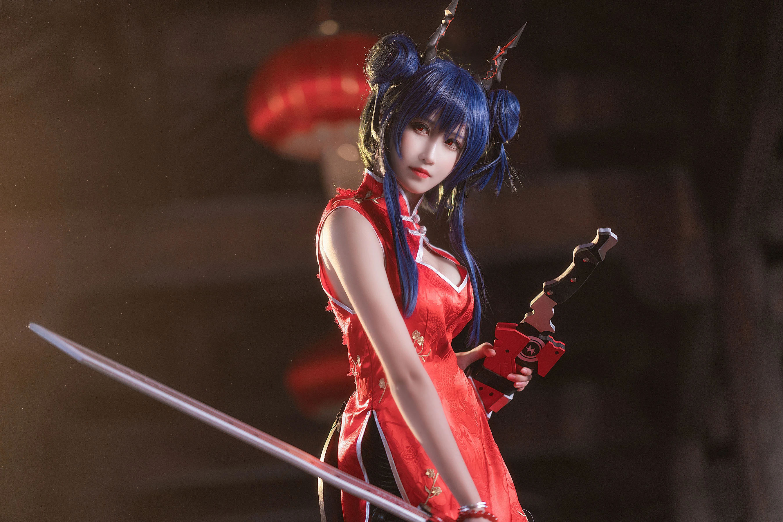 微博妹子三度_69 明日方舟 旗袍插图4