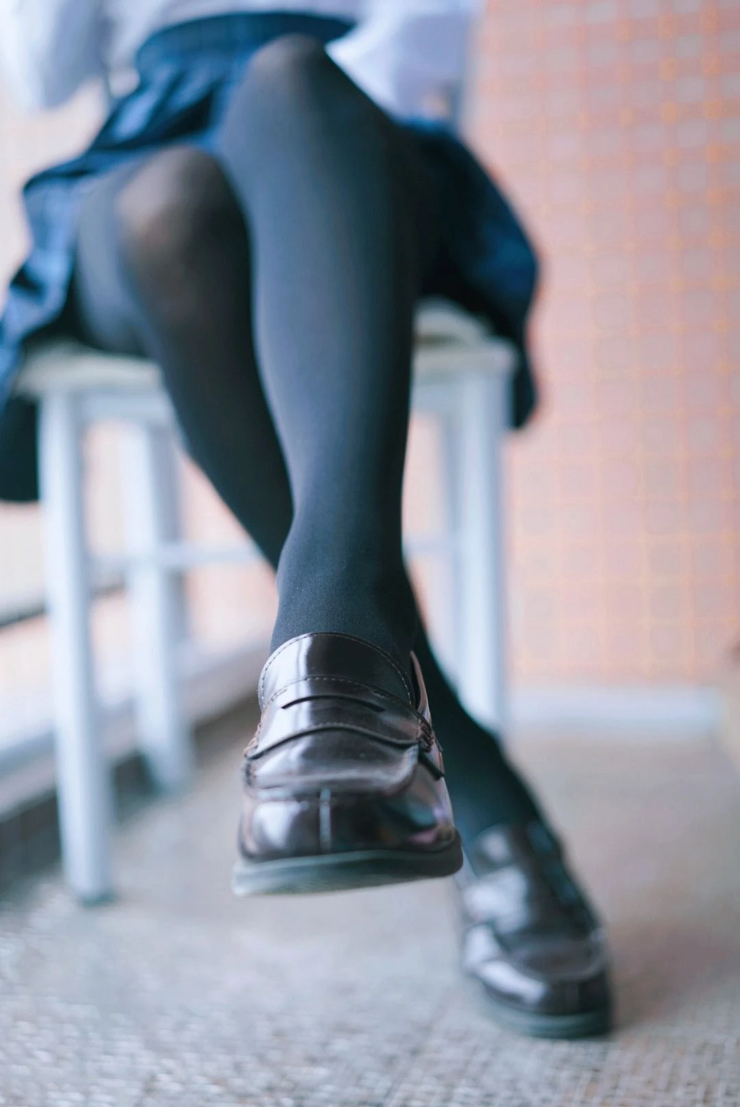 萌妹子眼酱大魔王w – 阳台jk插图5