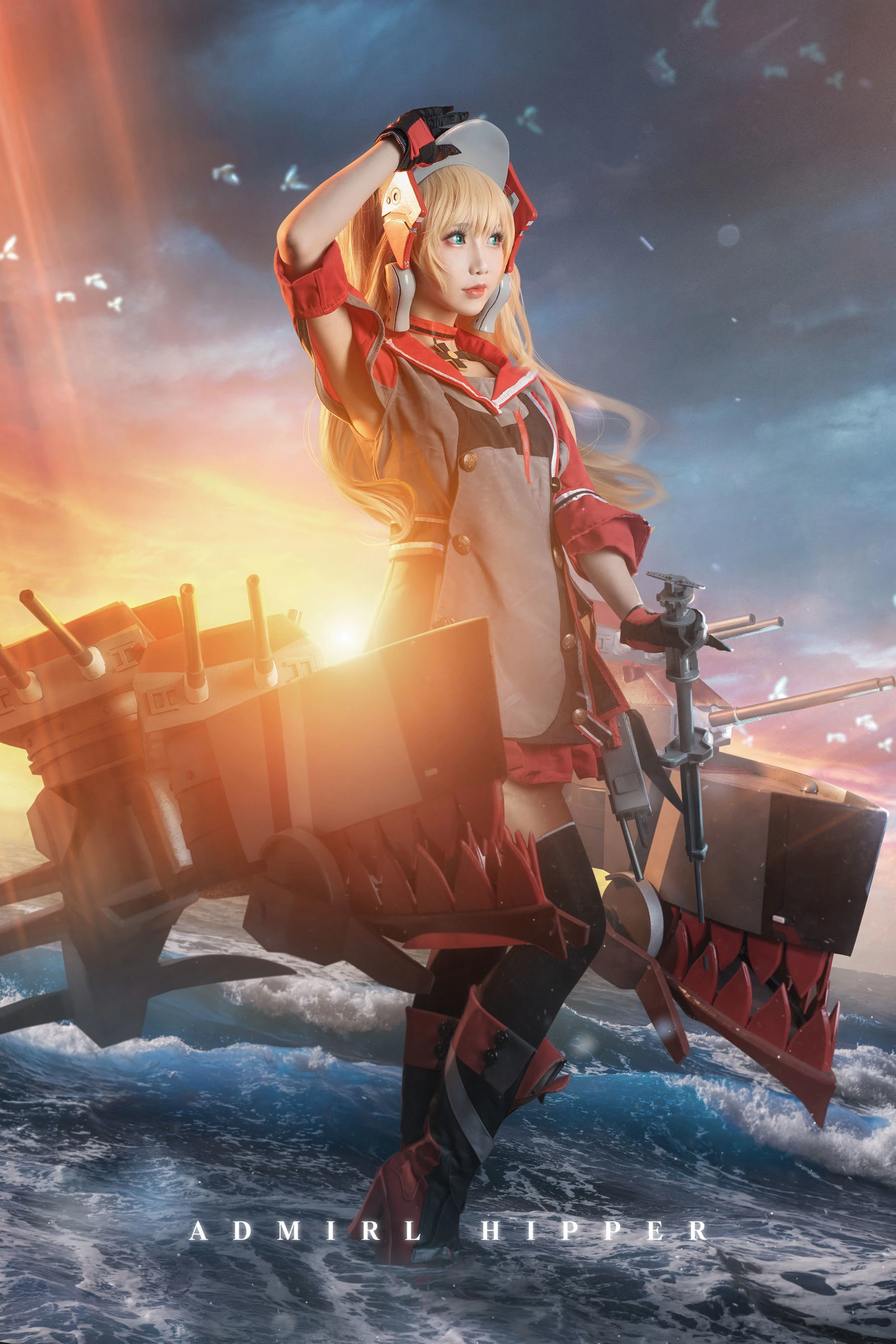 可爱人气Coser面饼仙儿 – 希佩尔上将插图4