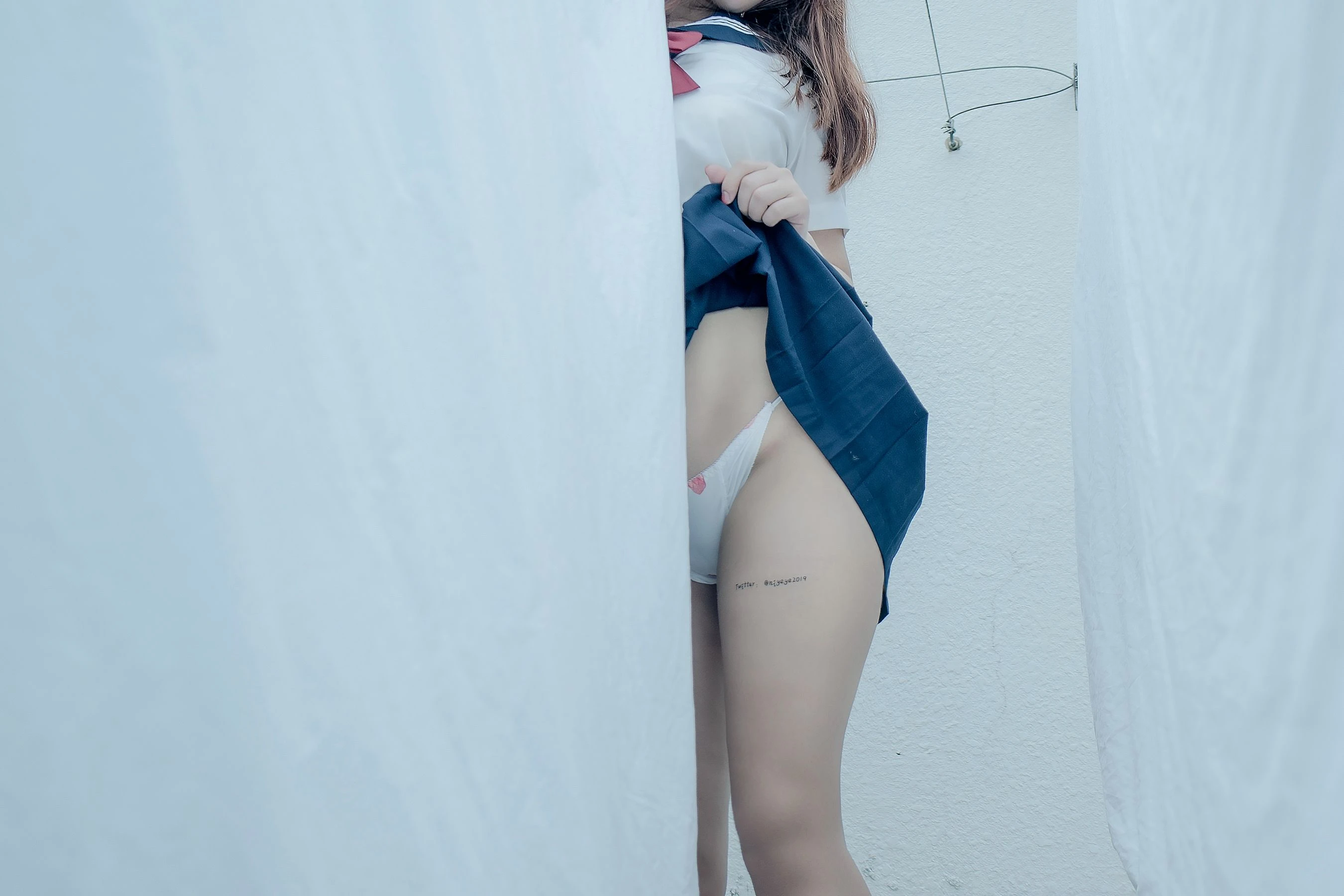 萌系小姐姐-白烨- – 天台插图7