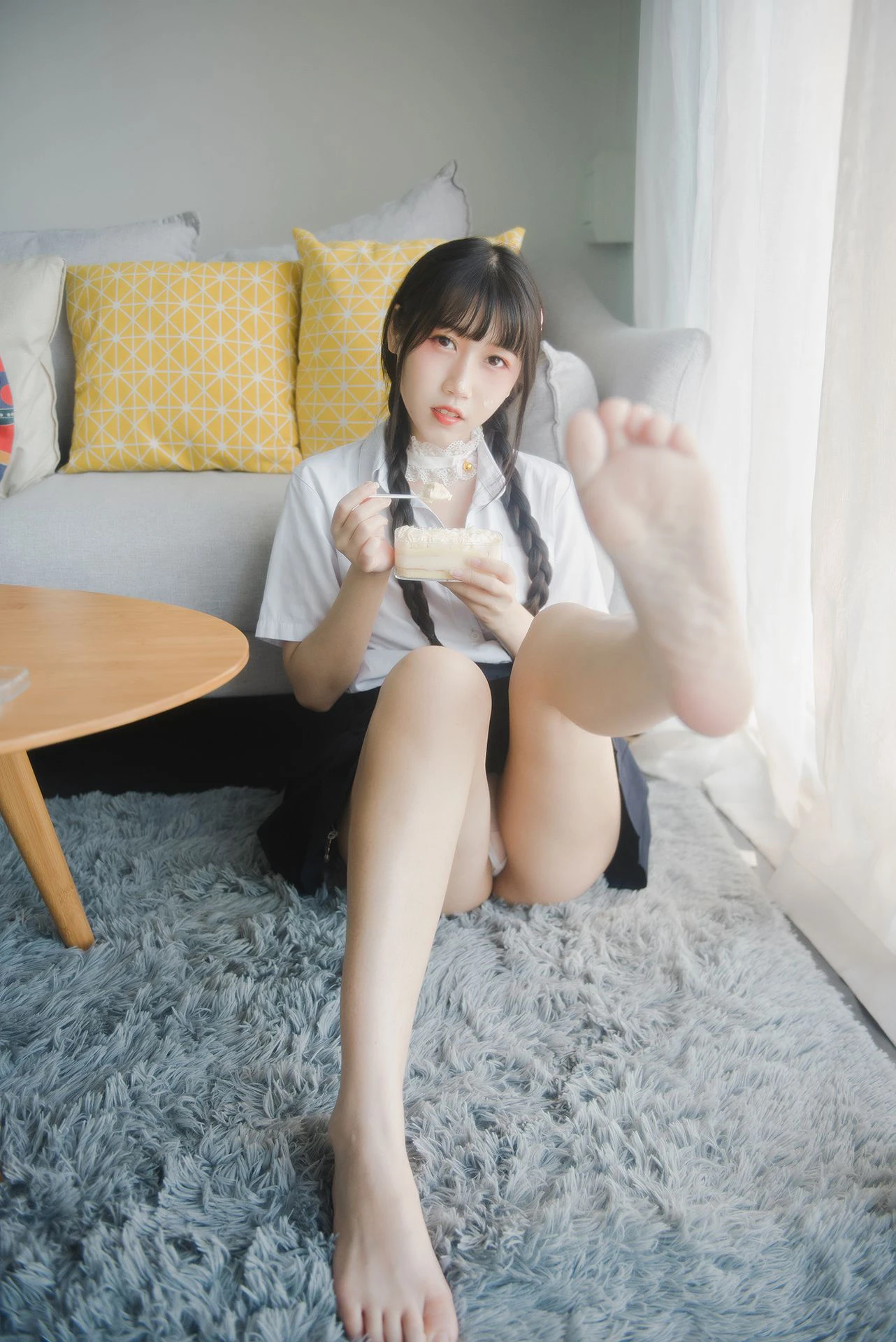 微博人气Coser不呆猫 – 奶油少女插图4