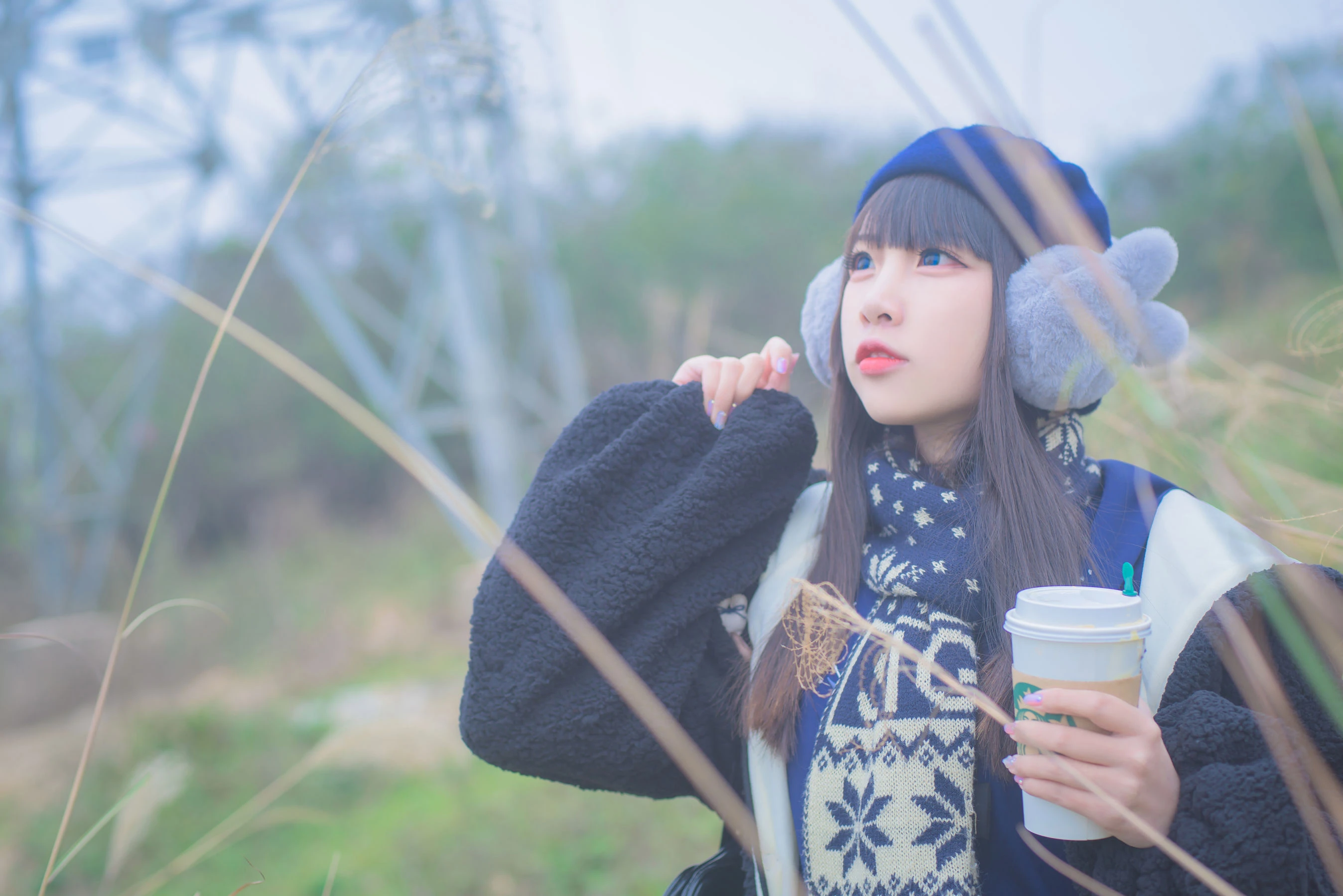 人气Coser二佐Nisa – 初春外拍插图1