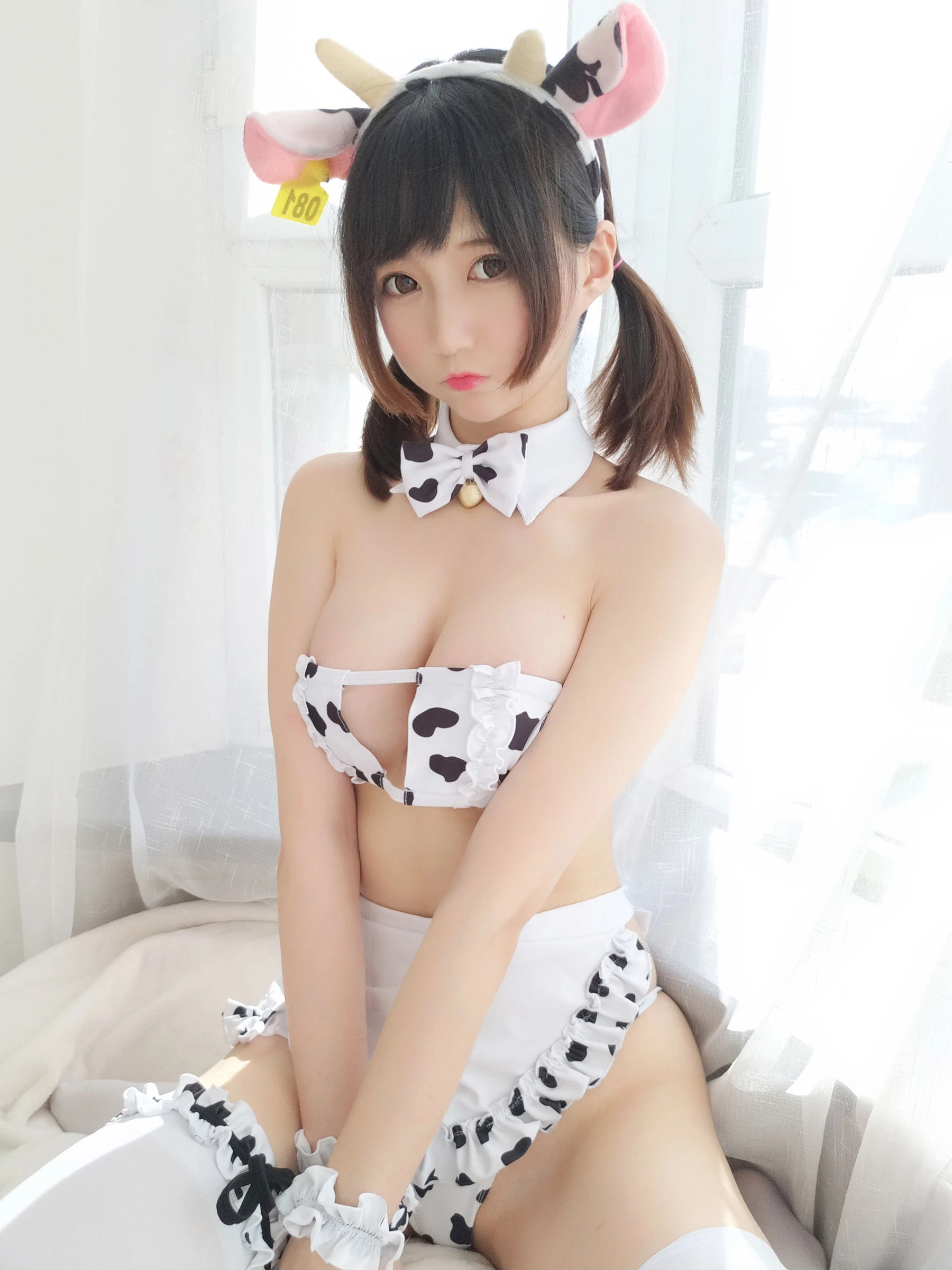 NAGISA魔物喵 自摄系列 No.005 小奶牛插图4